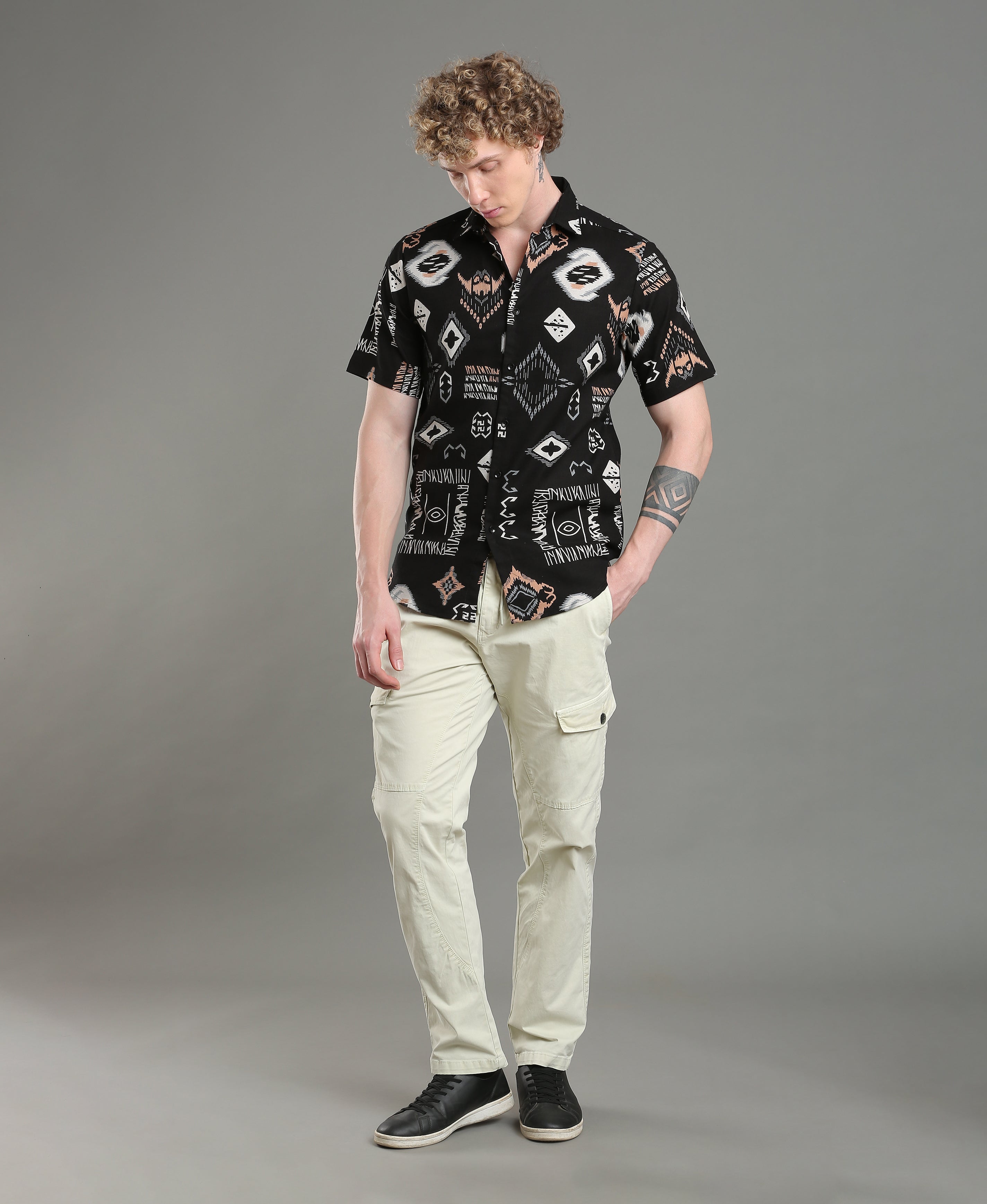 Aurora Line Printed Shirt