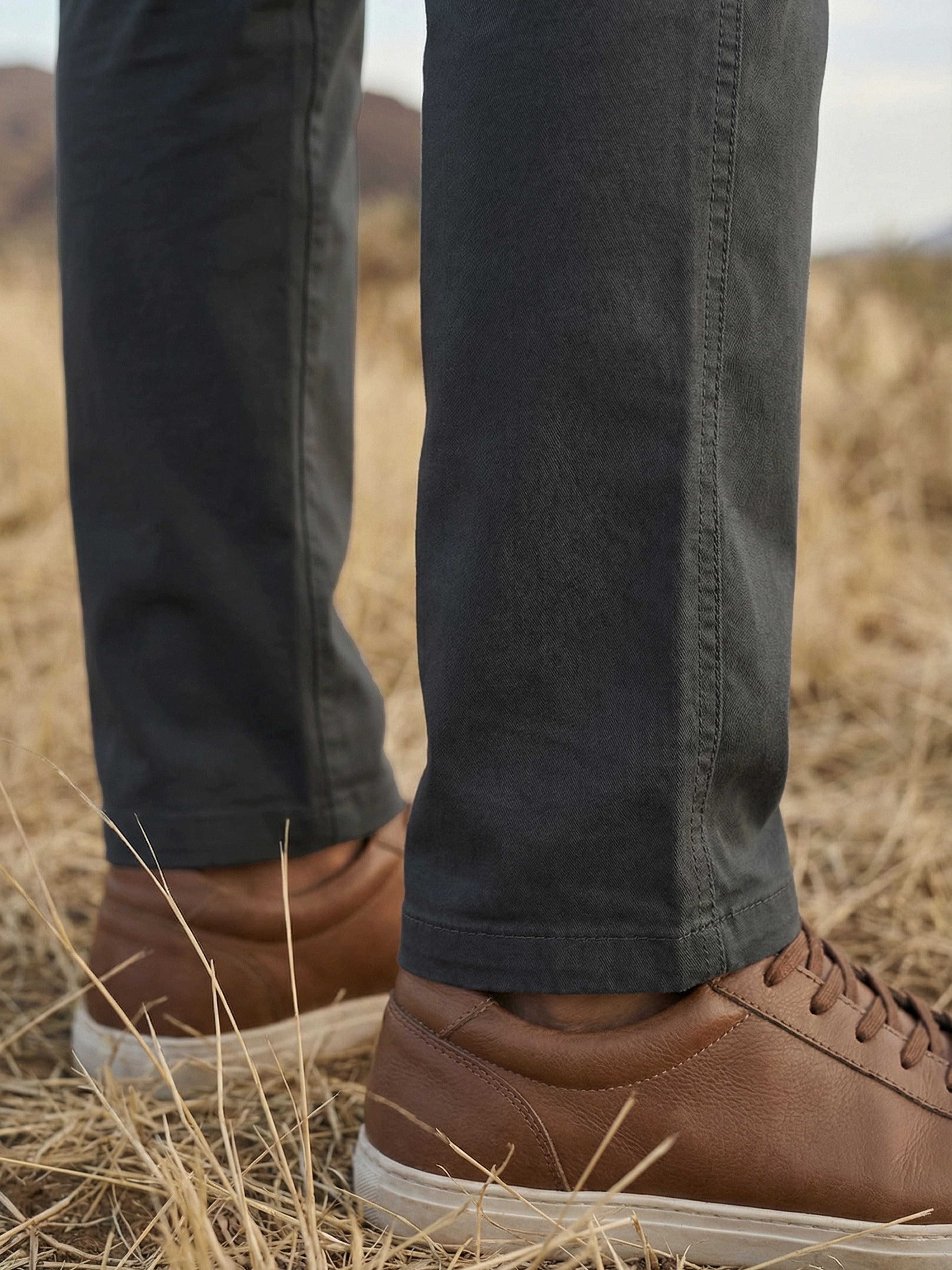 Dark Grey Trouser For Male