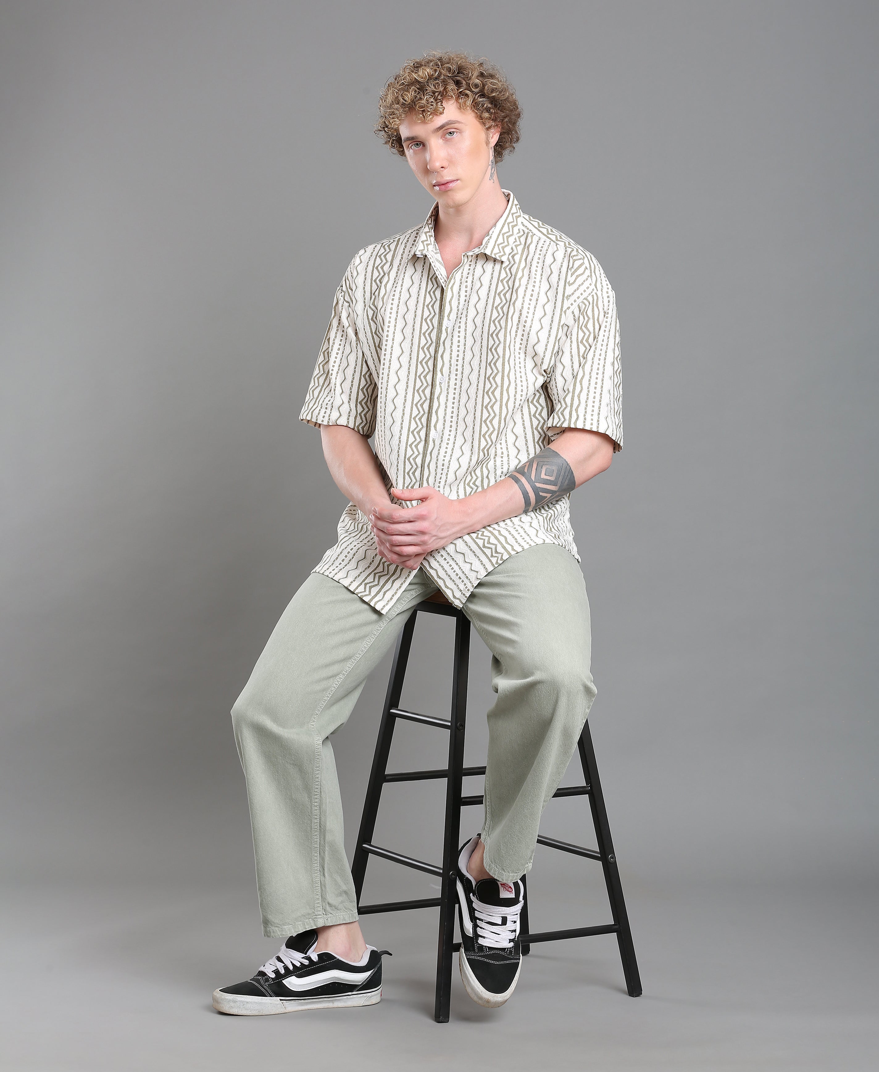 Palm Breeze Cuban Shirt