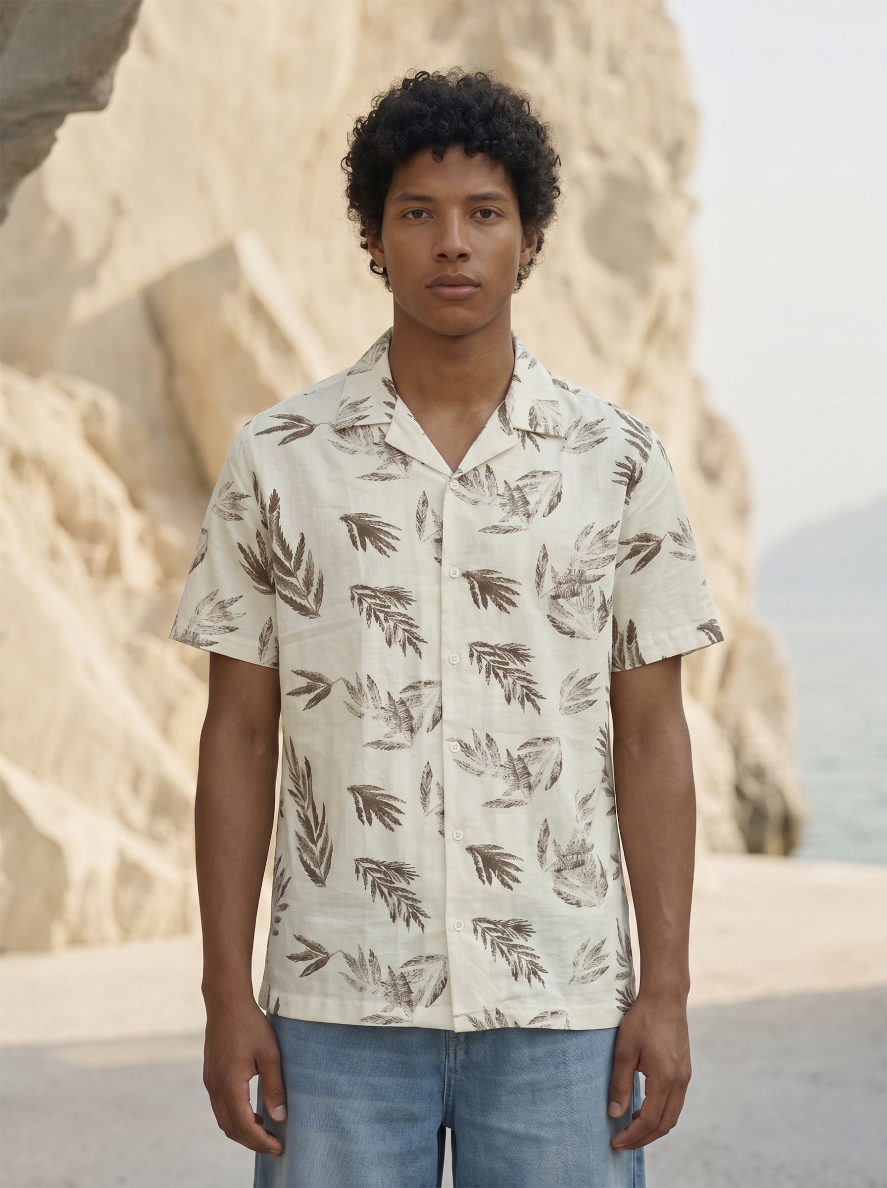 Men's G-Star  Brown Regular Fit Shirt