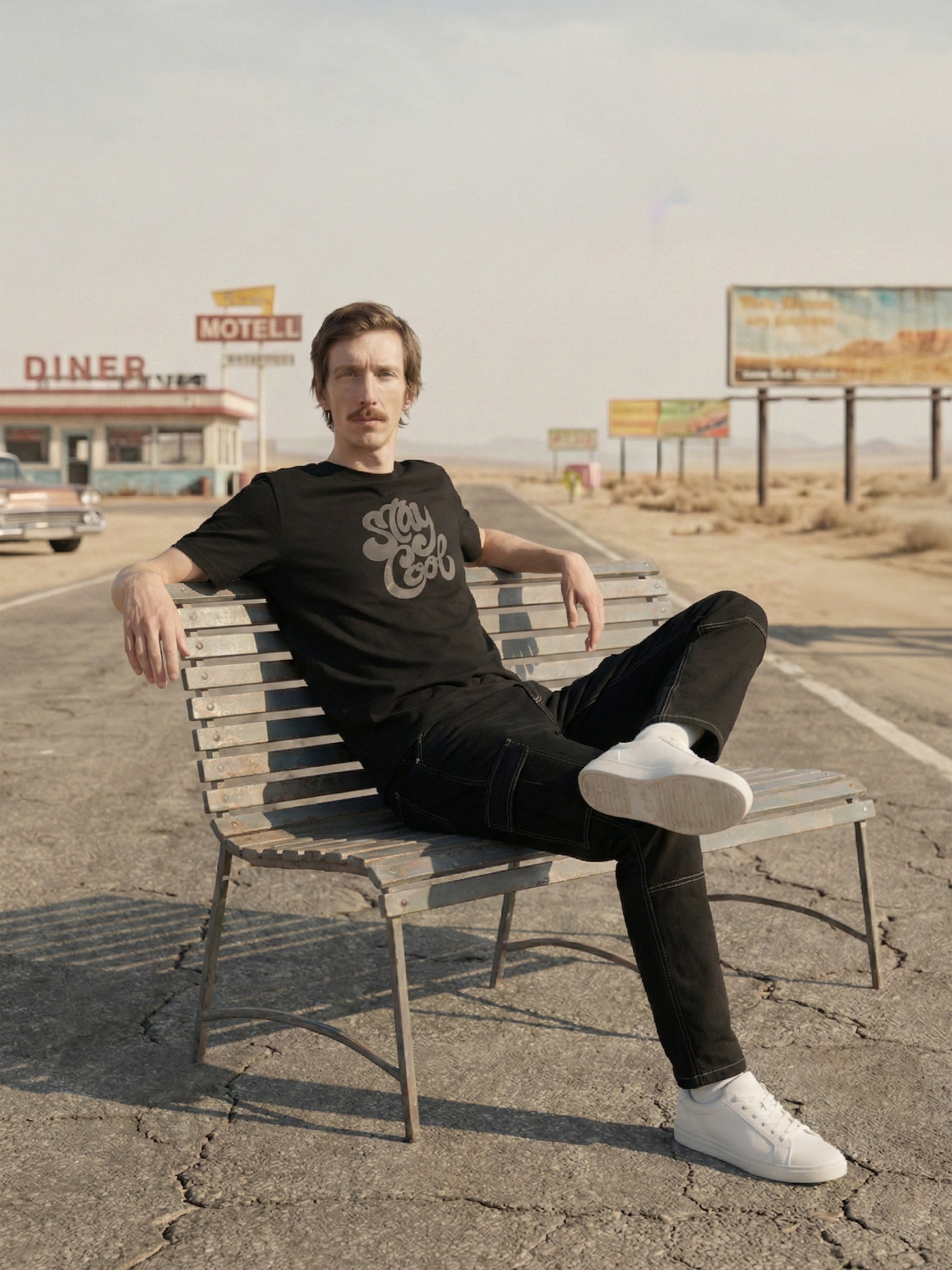 Black Cotton Jersy  Round Neck Half Sleeve T Shirt For Male