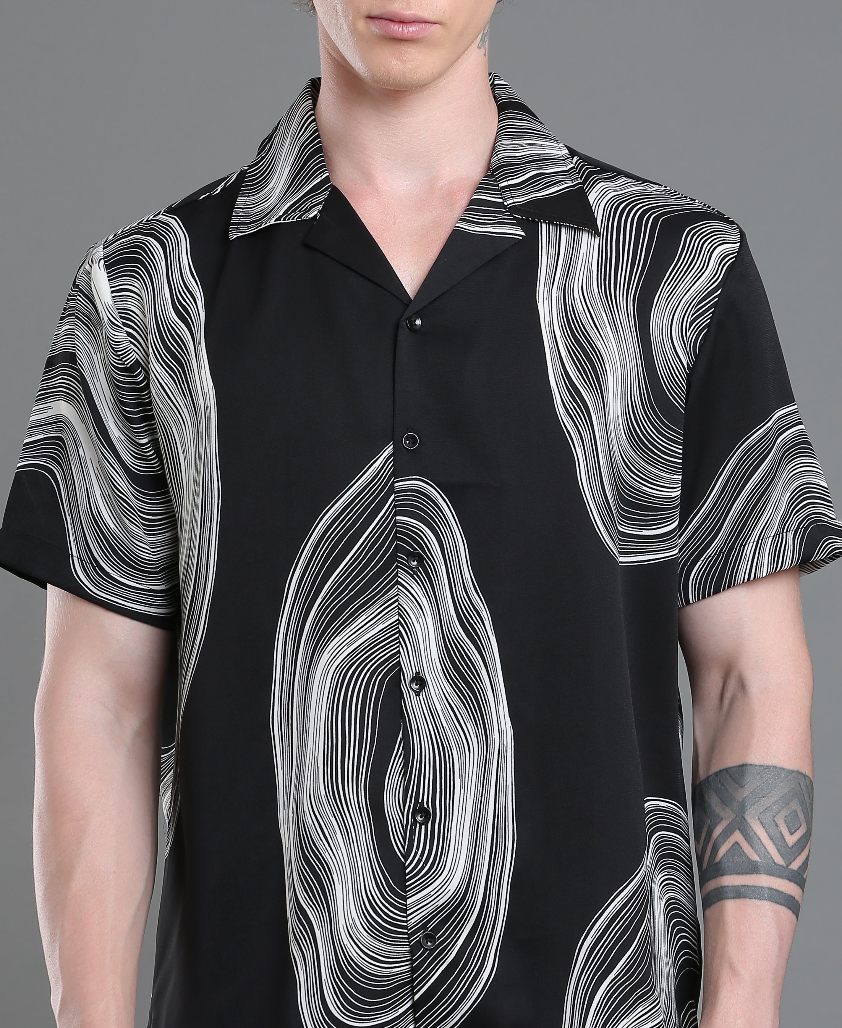 Sunset Vista Cuban Shirt