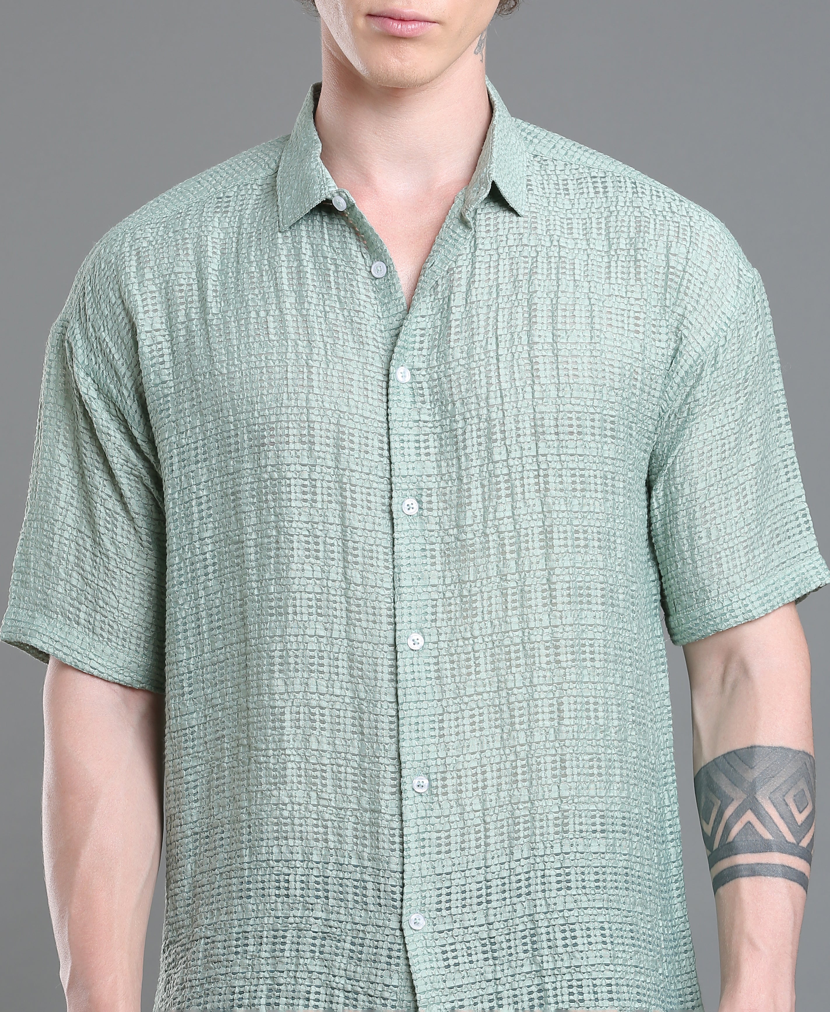 Olive Flow Relax Shirt