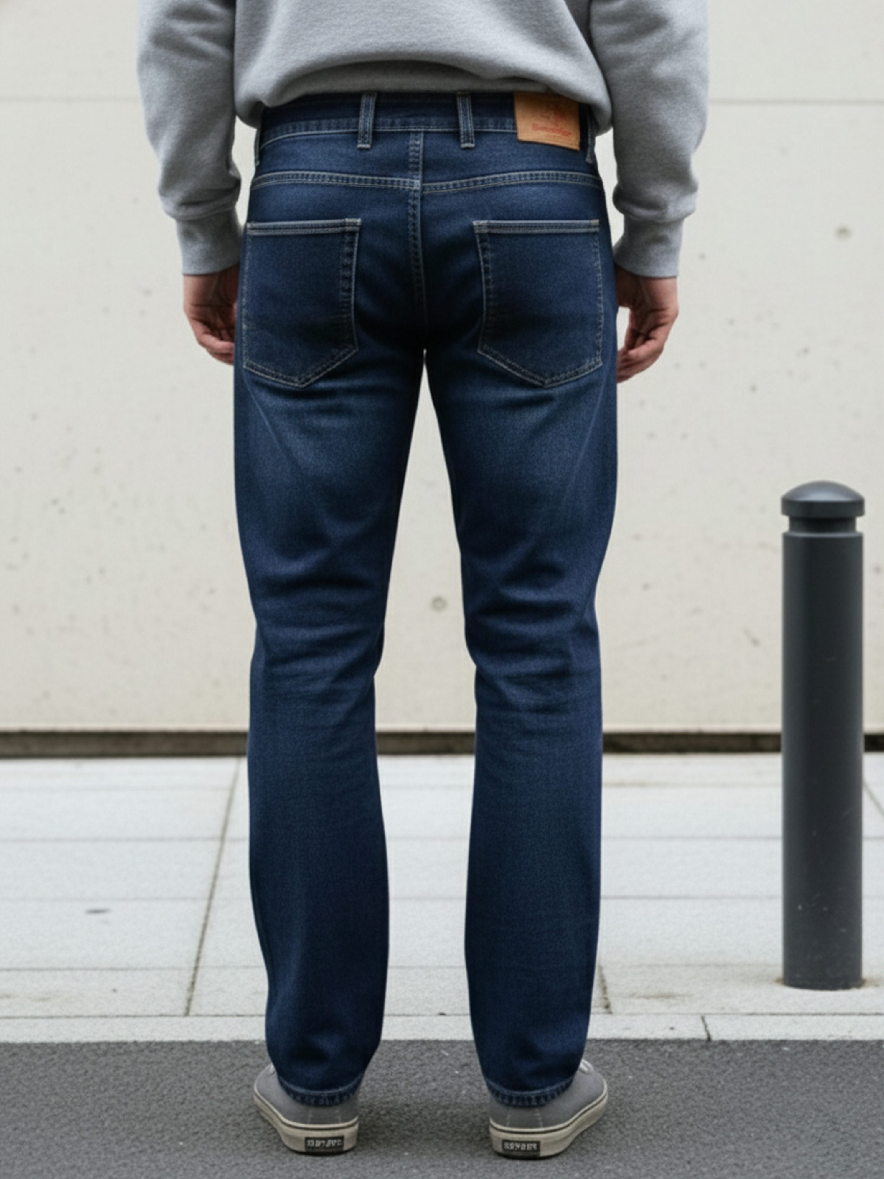 Dark Blue Frame Men's Jeans