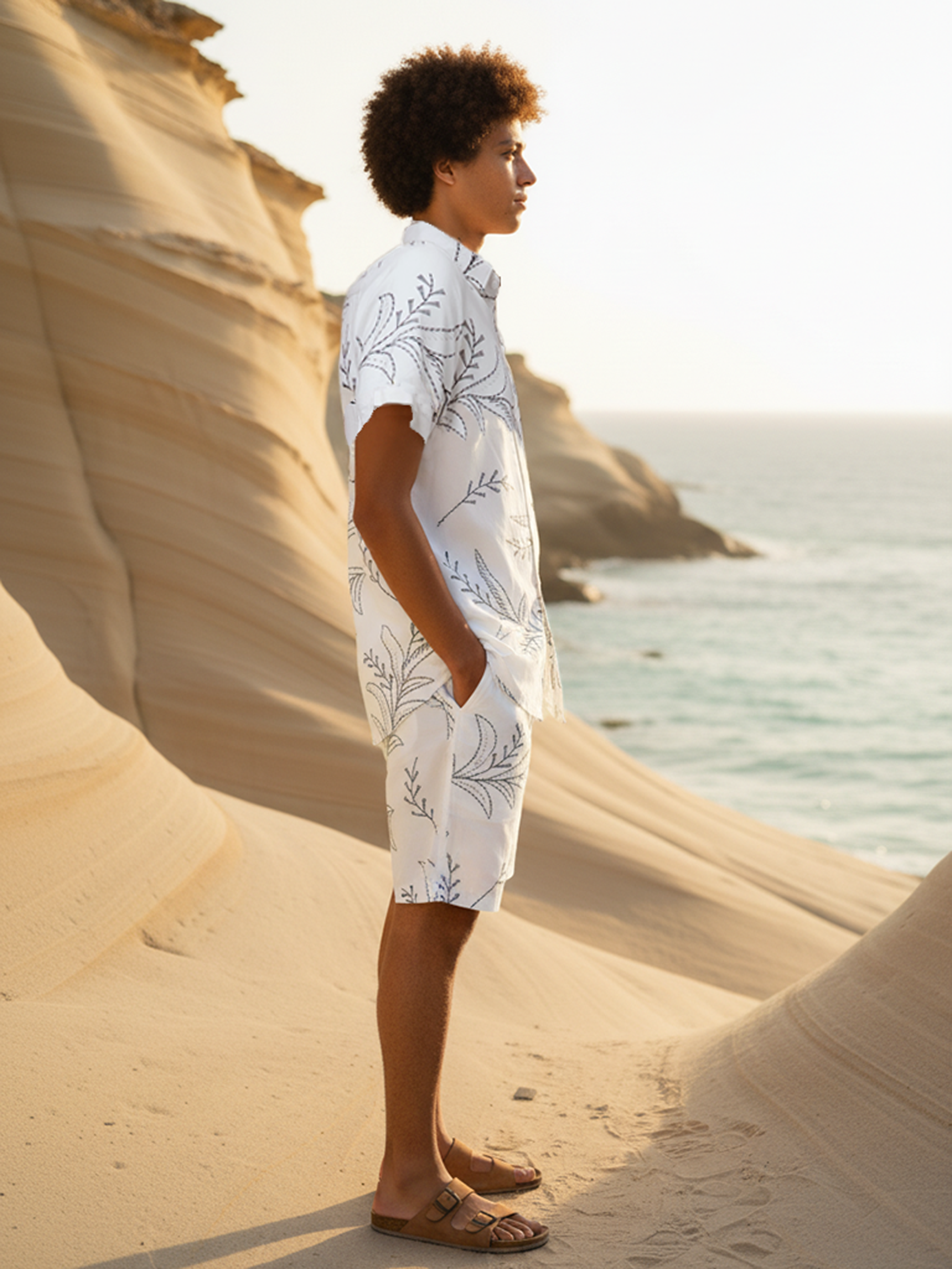 Stylish Printed Co-ord Set for Men