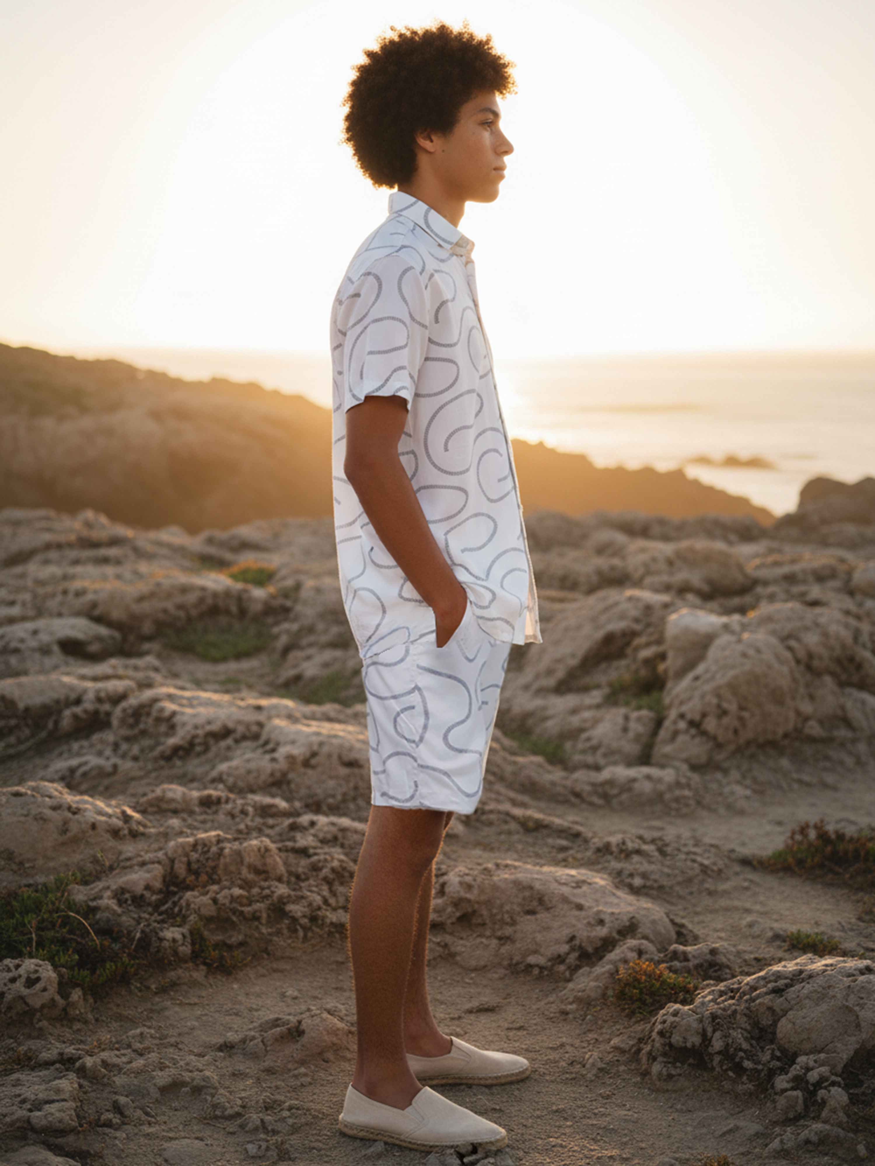 Men’s Ivory Ease Co-Ord