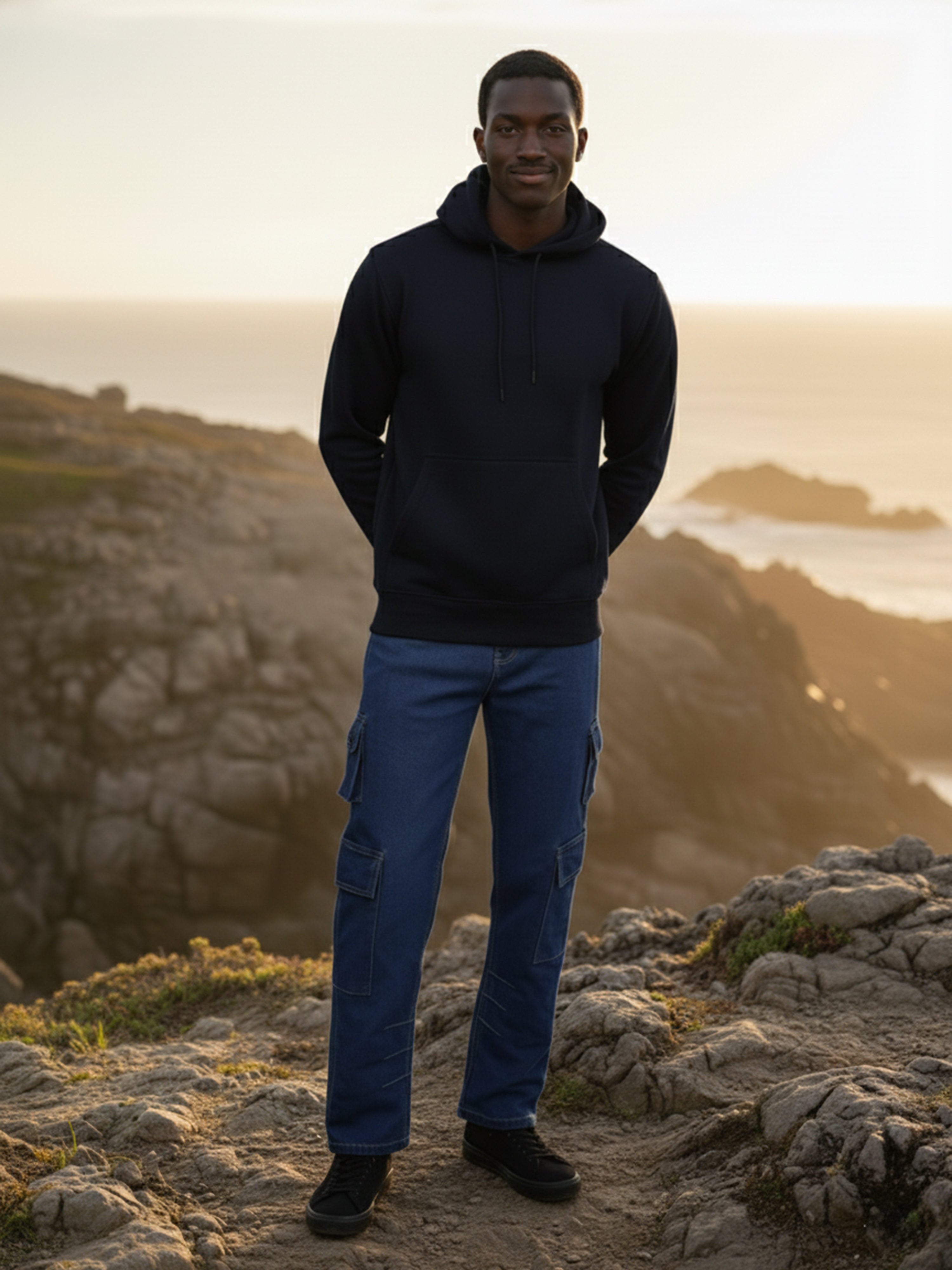 Blue Form Mens Cargos