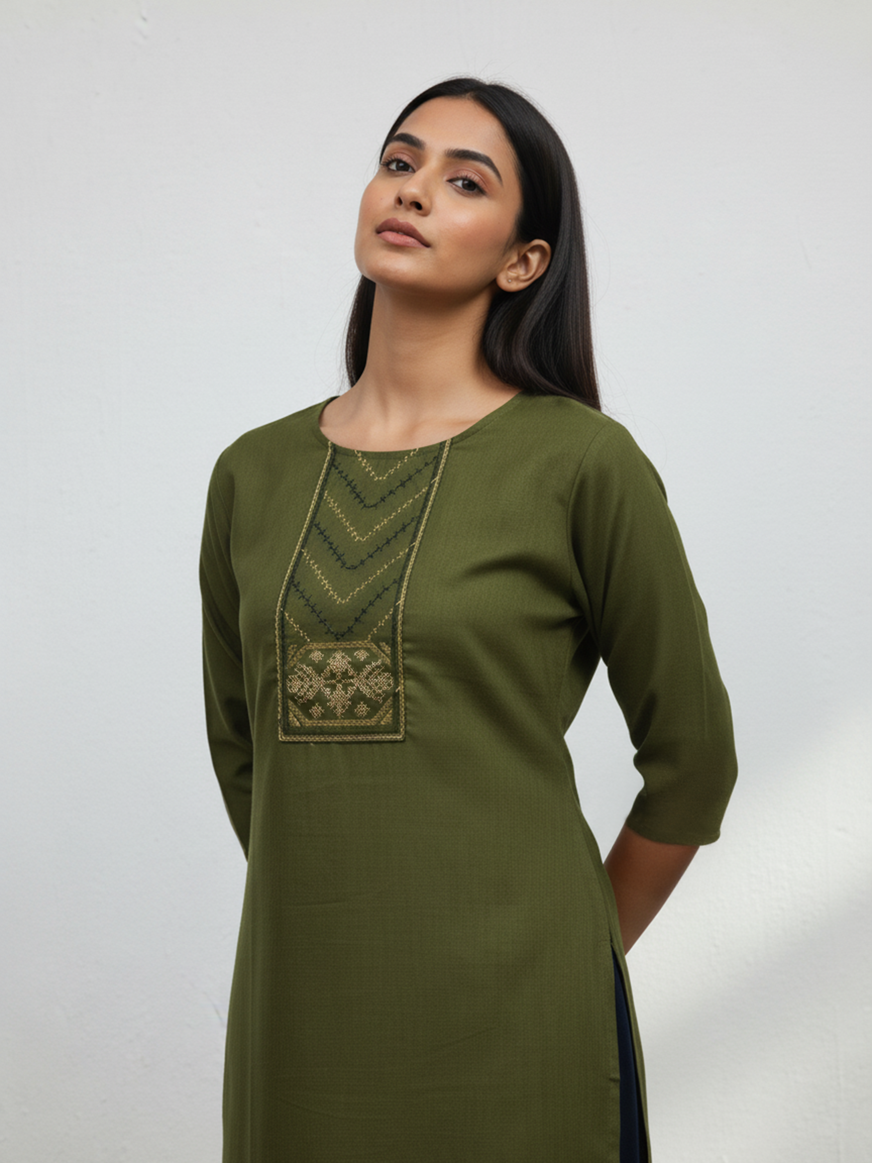 Women’s Mehndi Line Kurti
