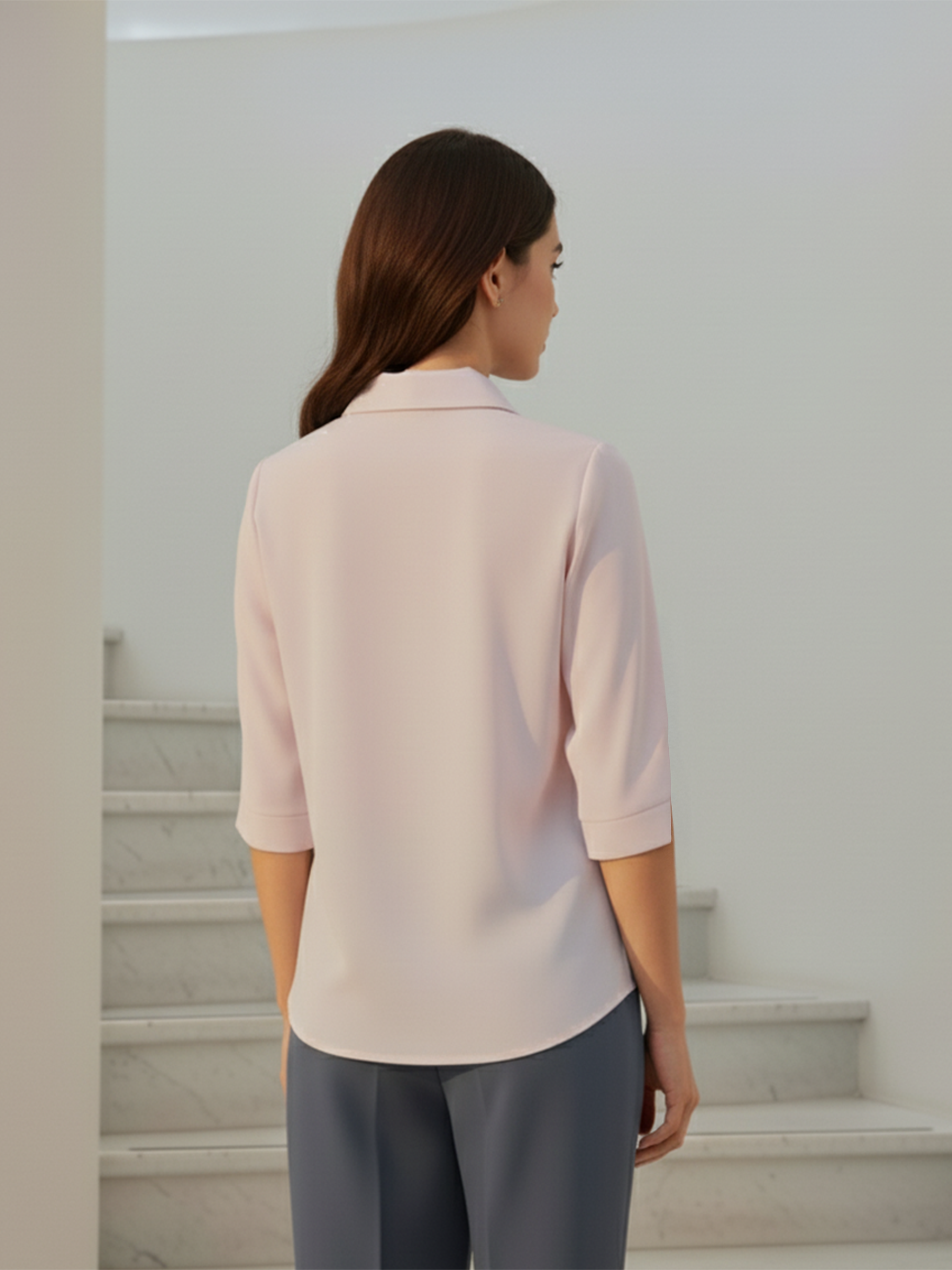 Women’s Light Peach Field Relax Shirt