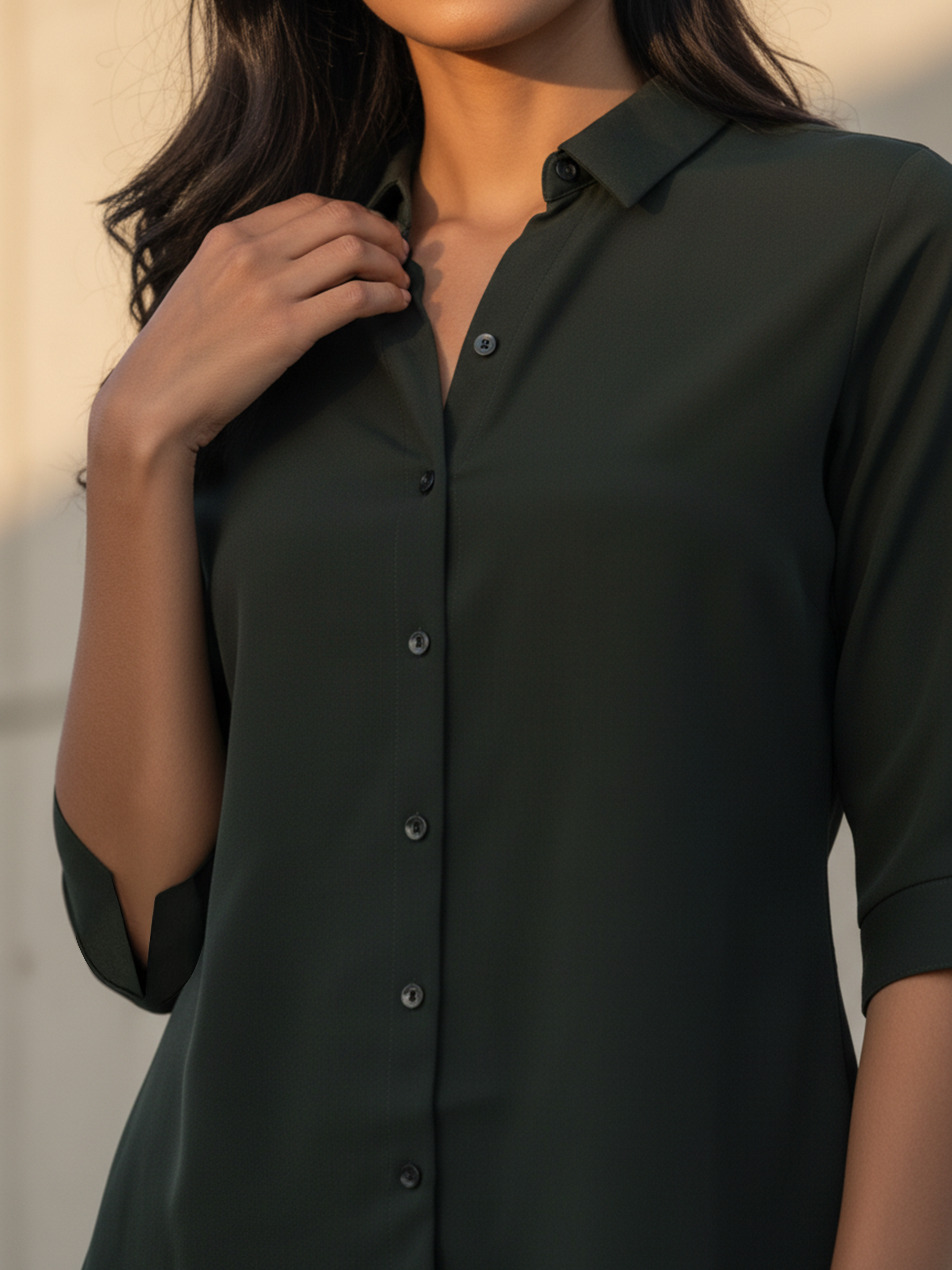 Women’s Mehndi Crest Relax Shirt