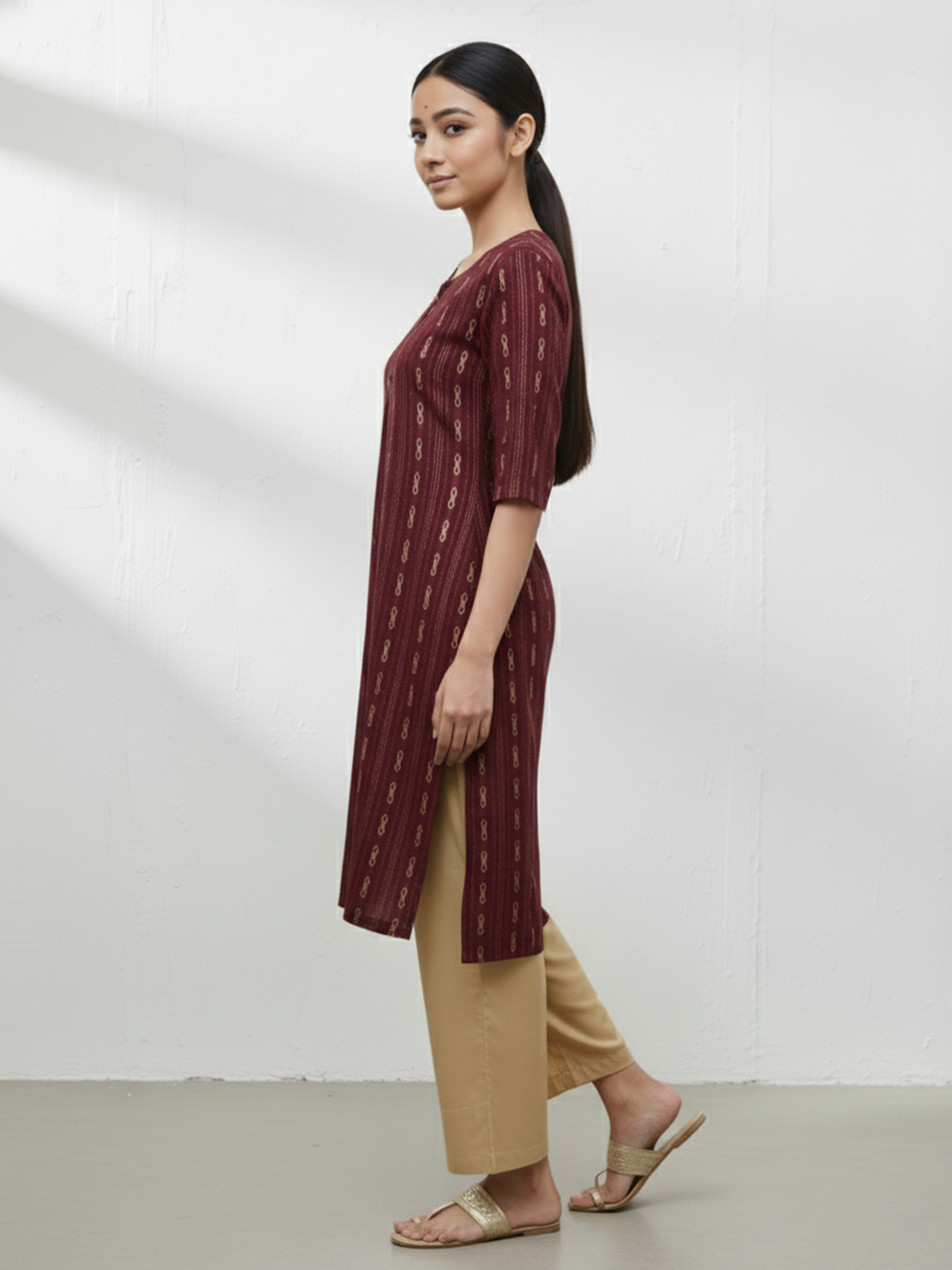 Women’s Red Calm Kurti