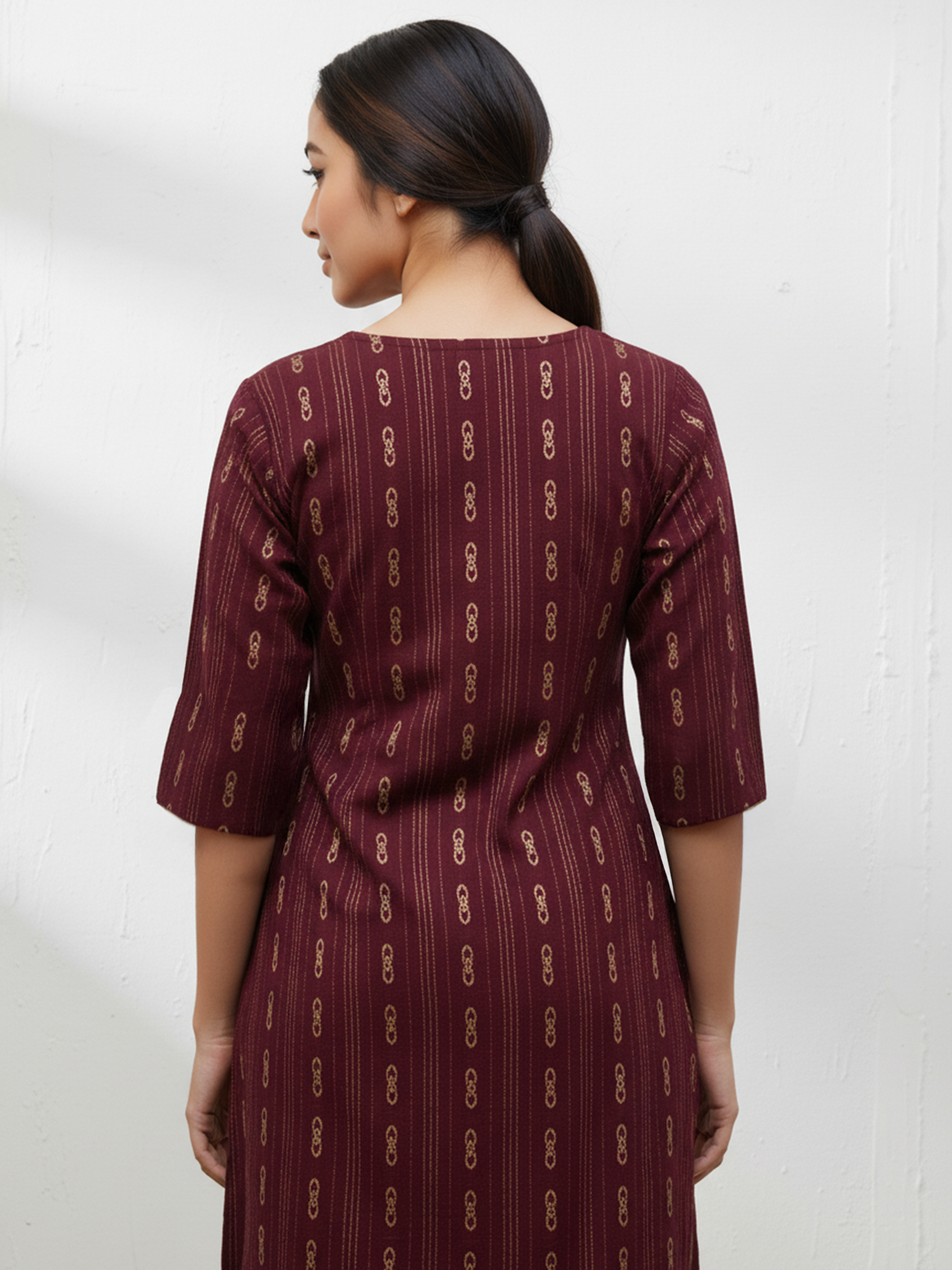 Women’s Red Calm Kurti