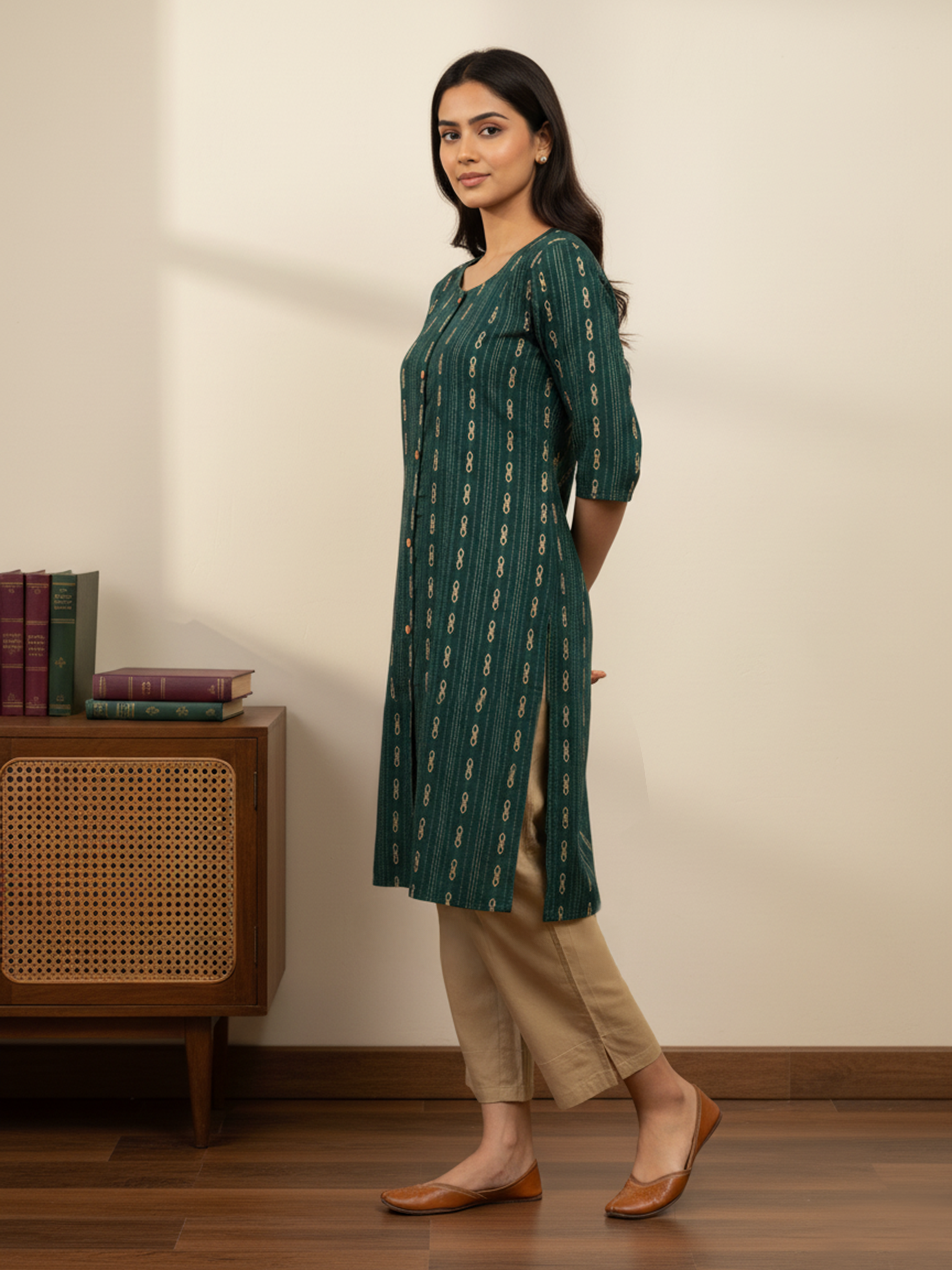 Women’s Leaf Mist Kurti