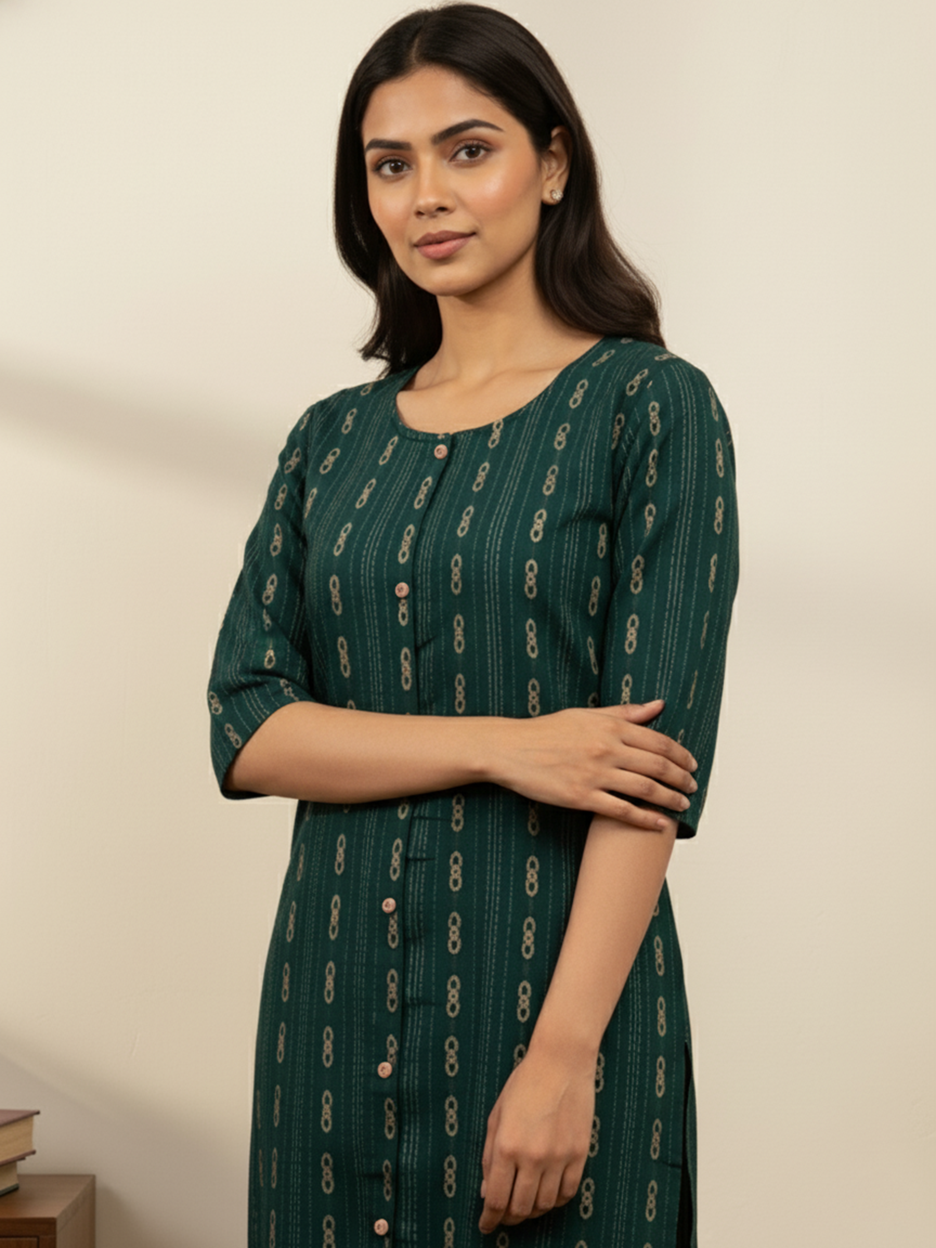Women’s Leaf Mist Kurti