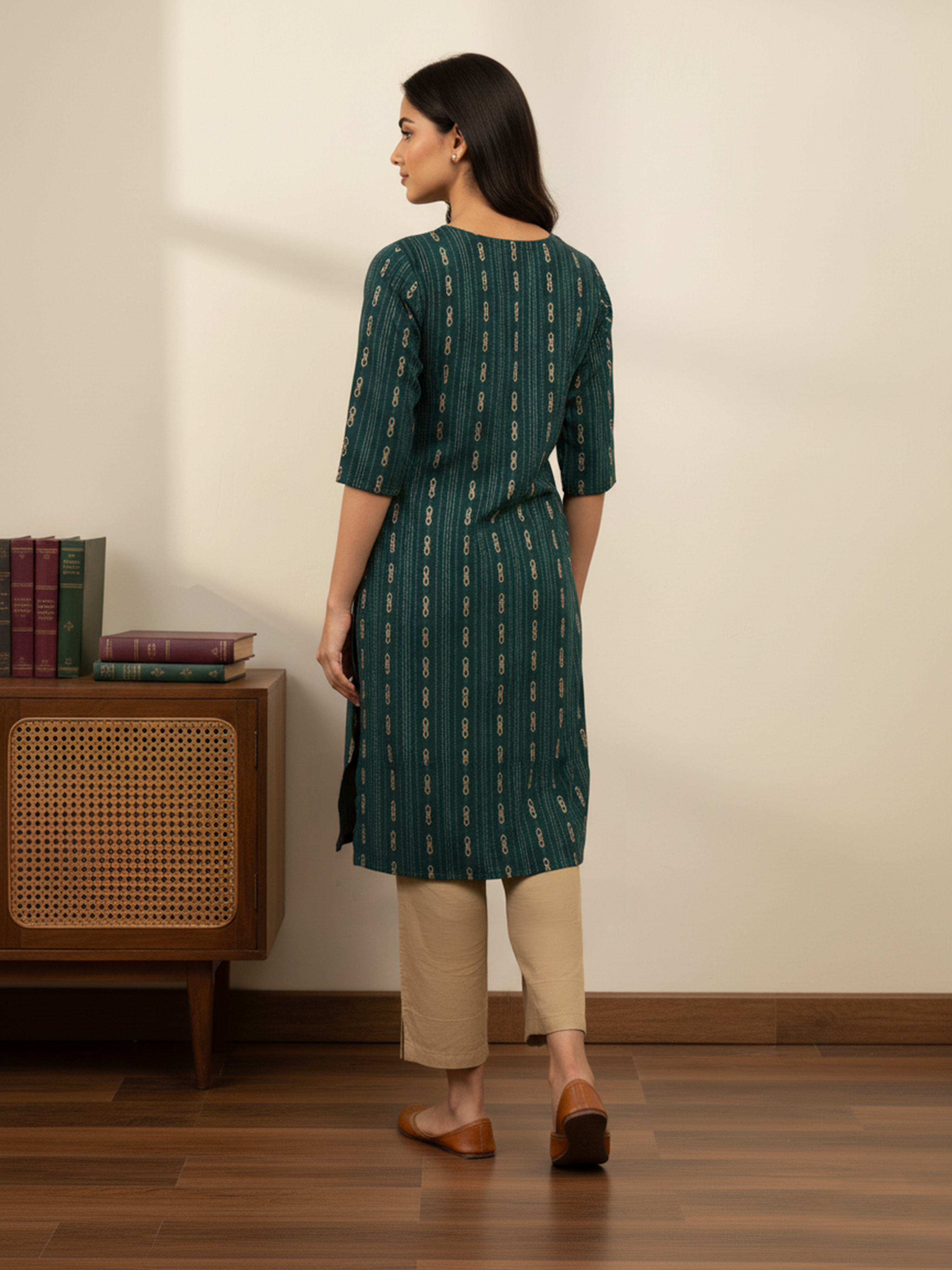 Women’s Leaf Mist Kurti