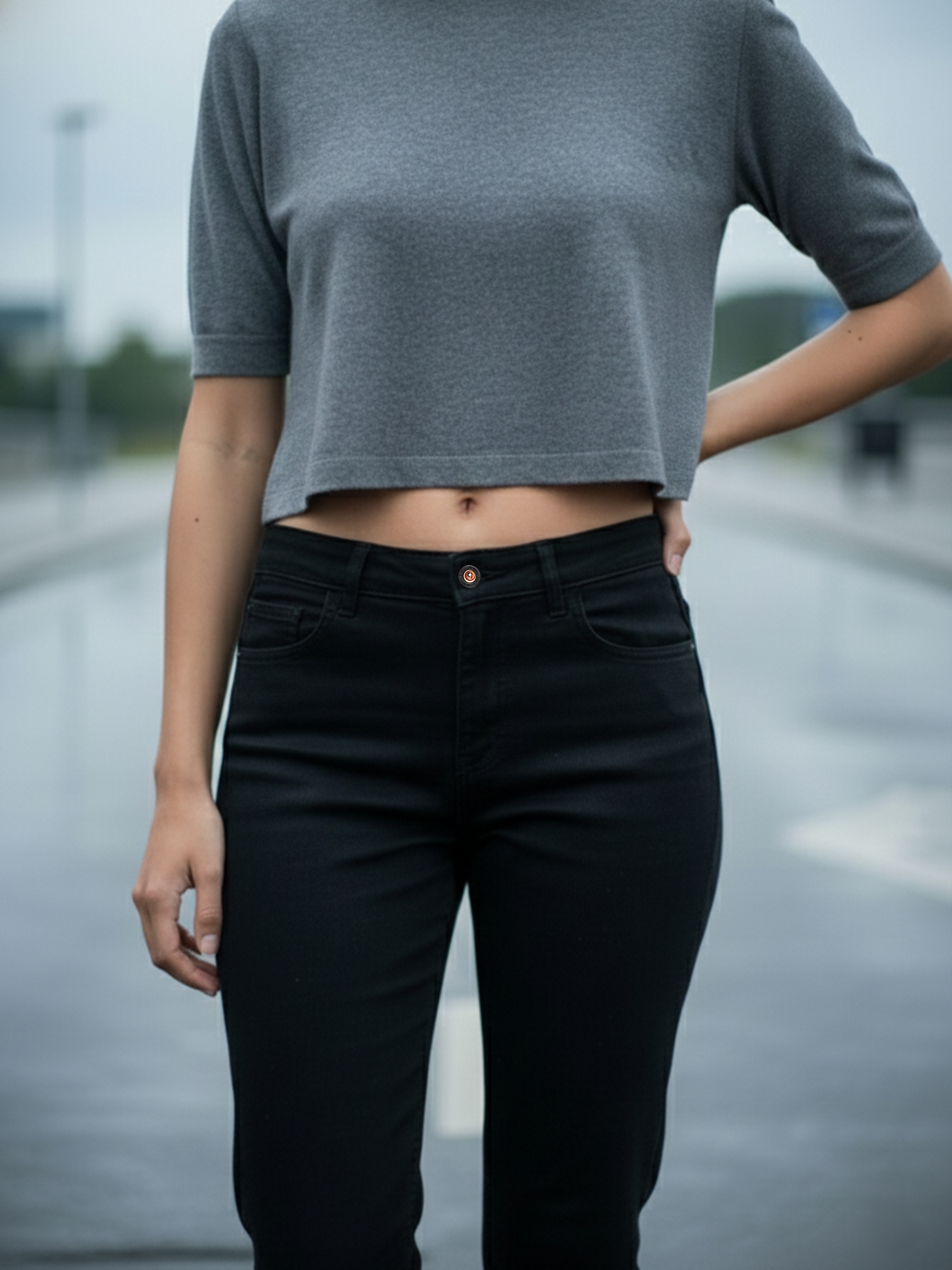 Midnight Reed Women's Moms Fit Jeans