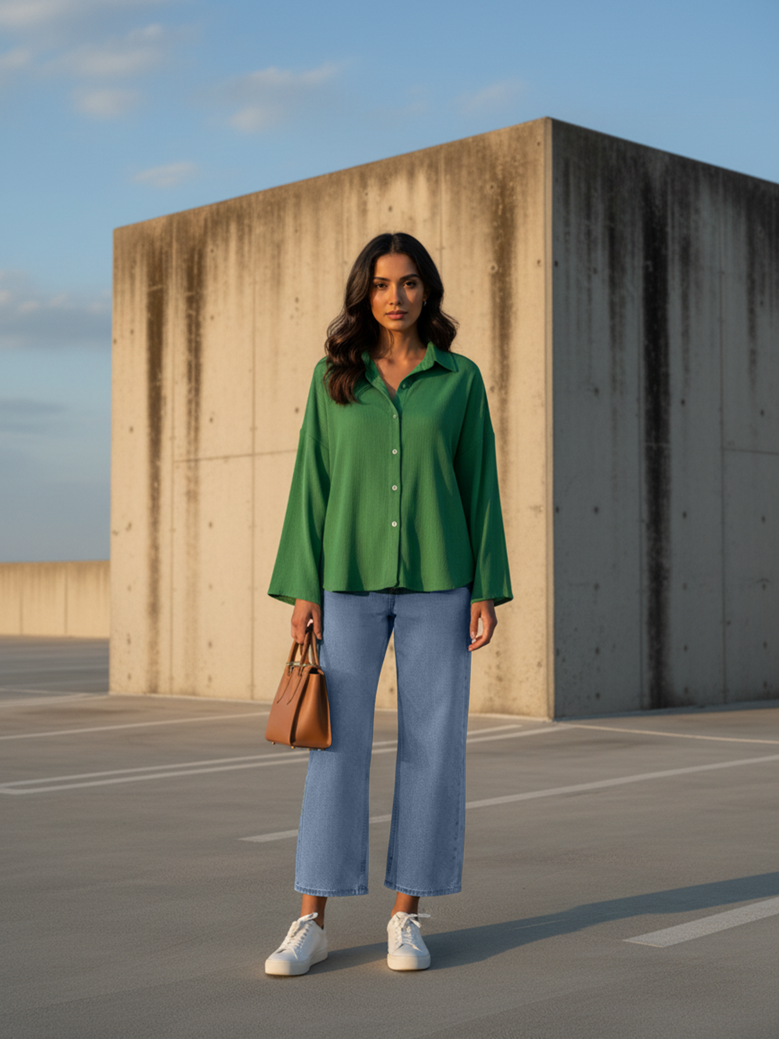 Ice Blue Boot Cut Jeans for Women