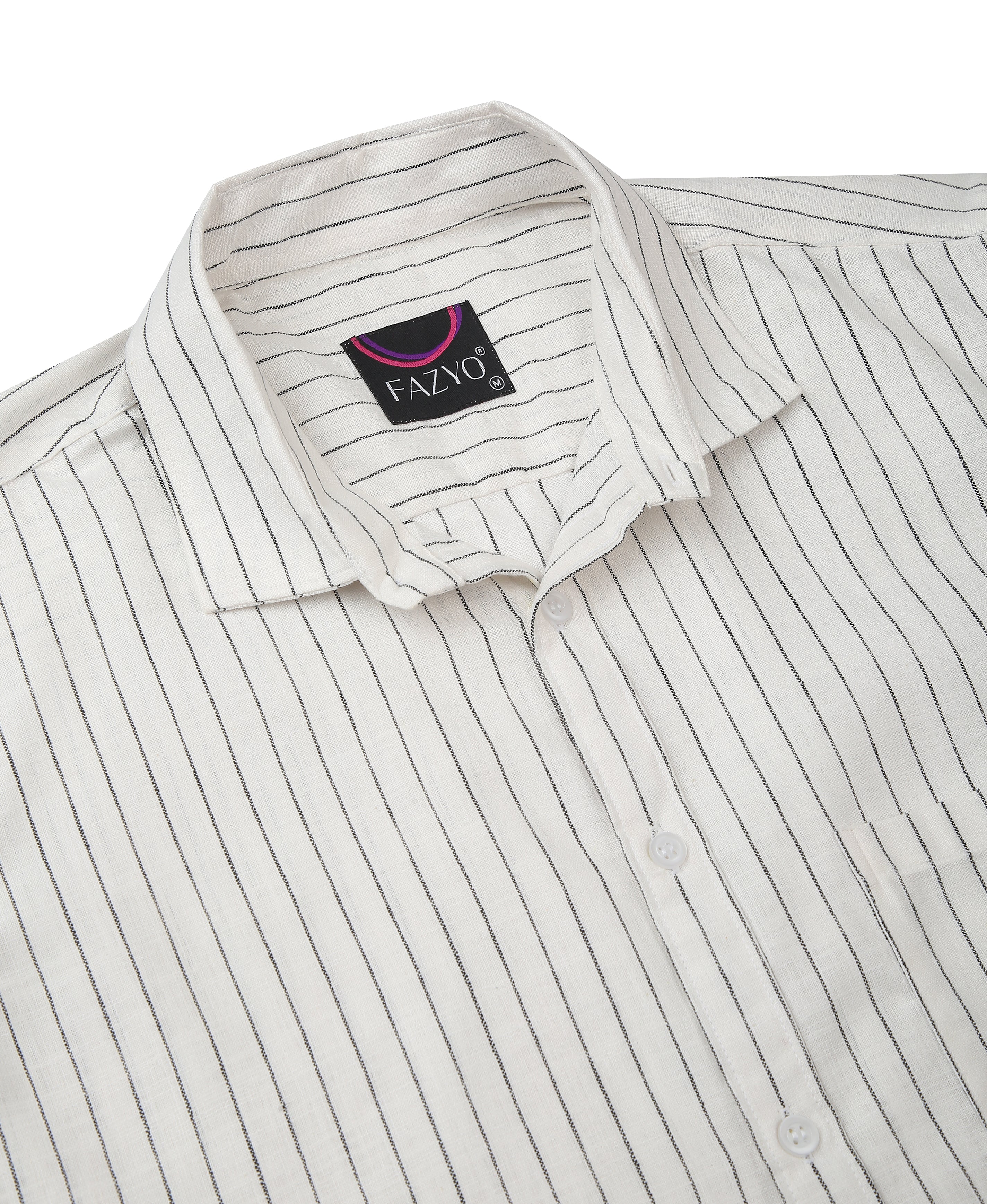 Pearl Stripe Tailored Shirt