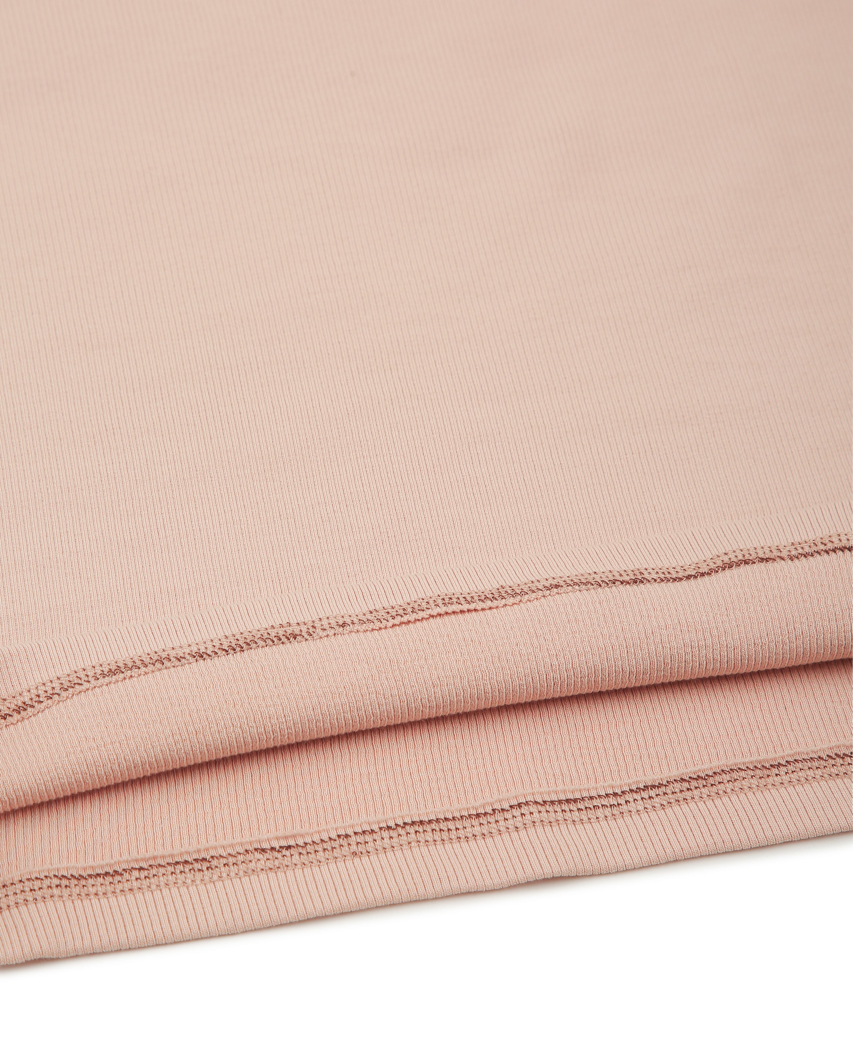 Blush Rib Knit Crop Top