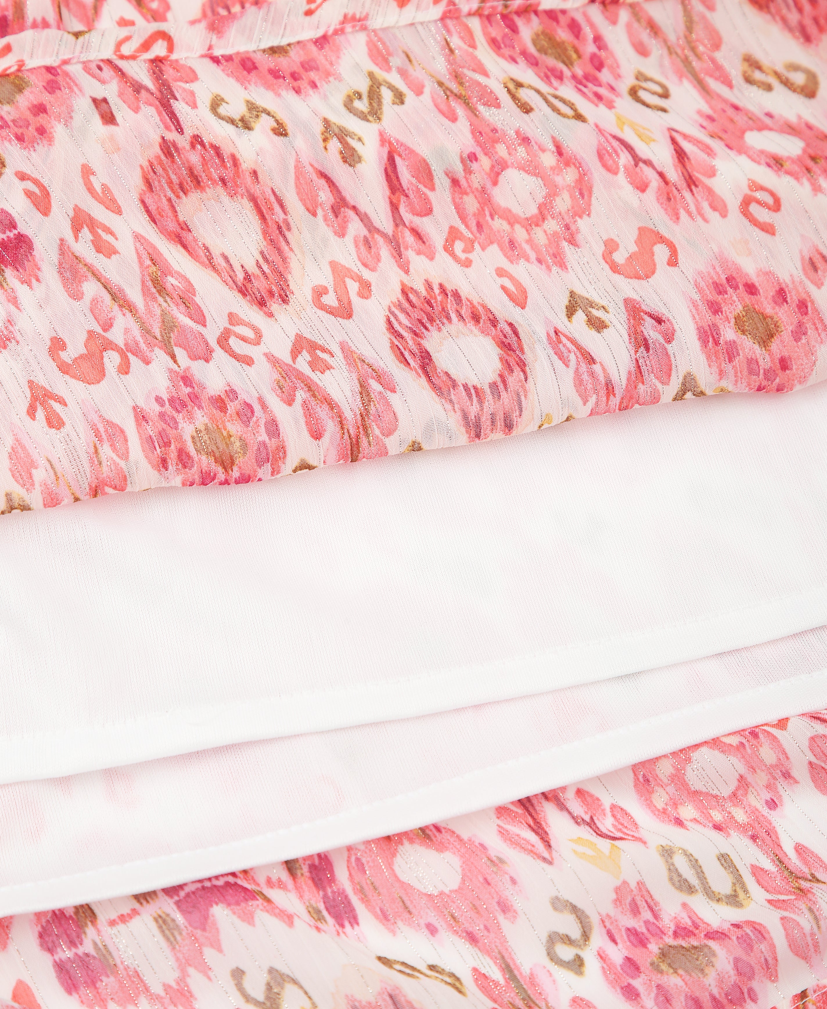 Blush Breeze Chiffon Dress