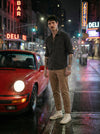 Men’s Plum Double Pocket Corduroy Shirt