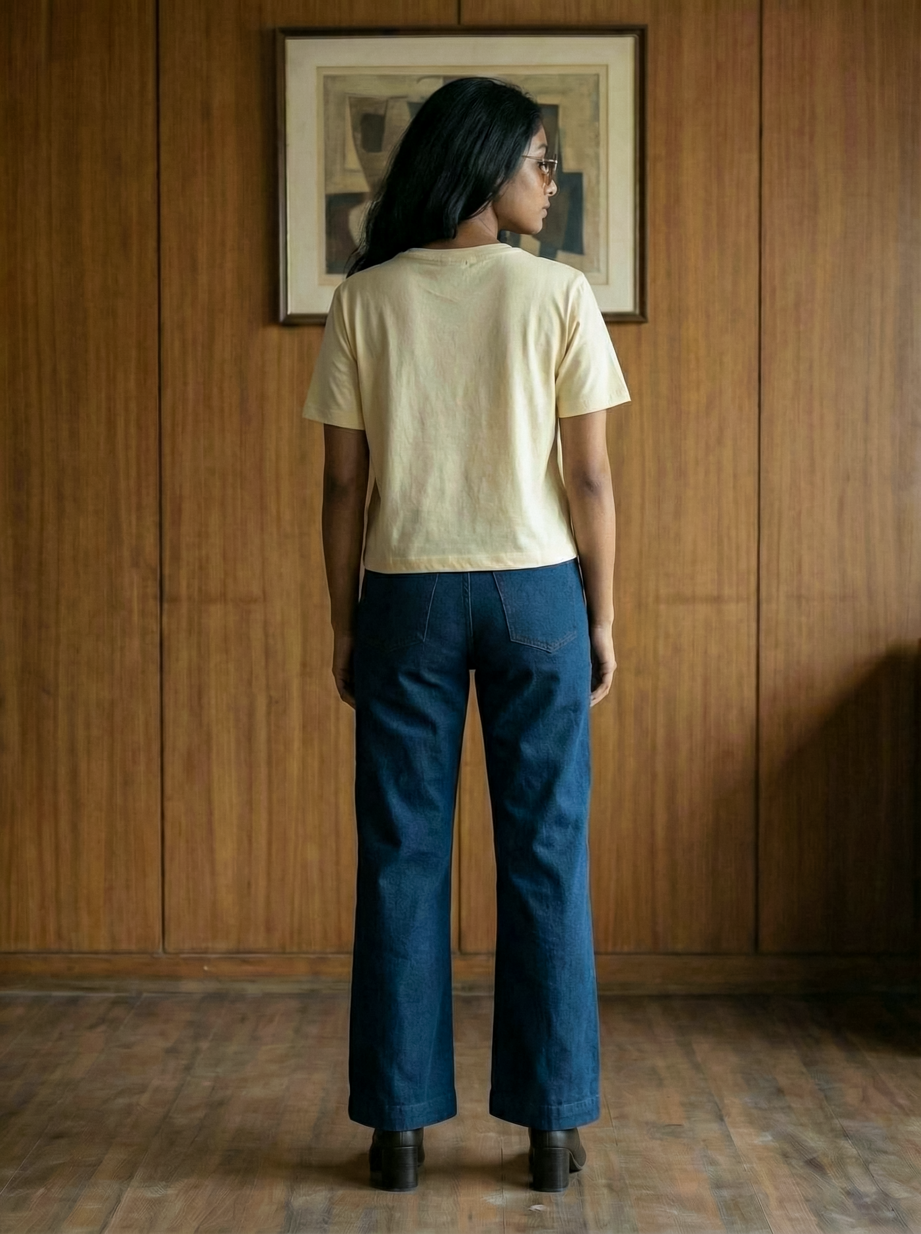 Women’s Sandal Chest Printed Crop Top