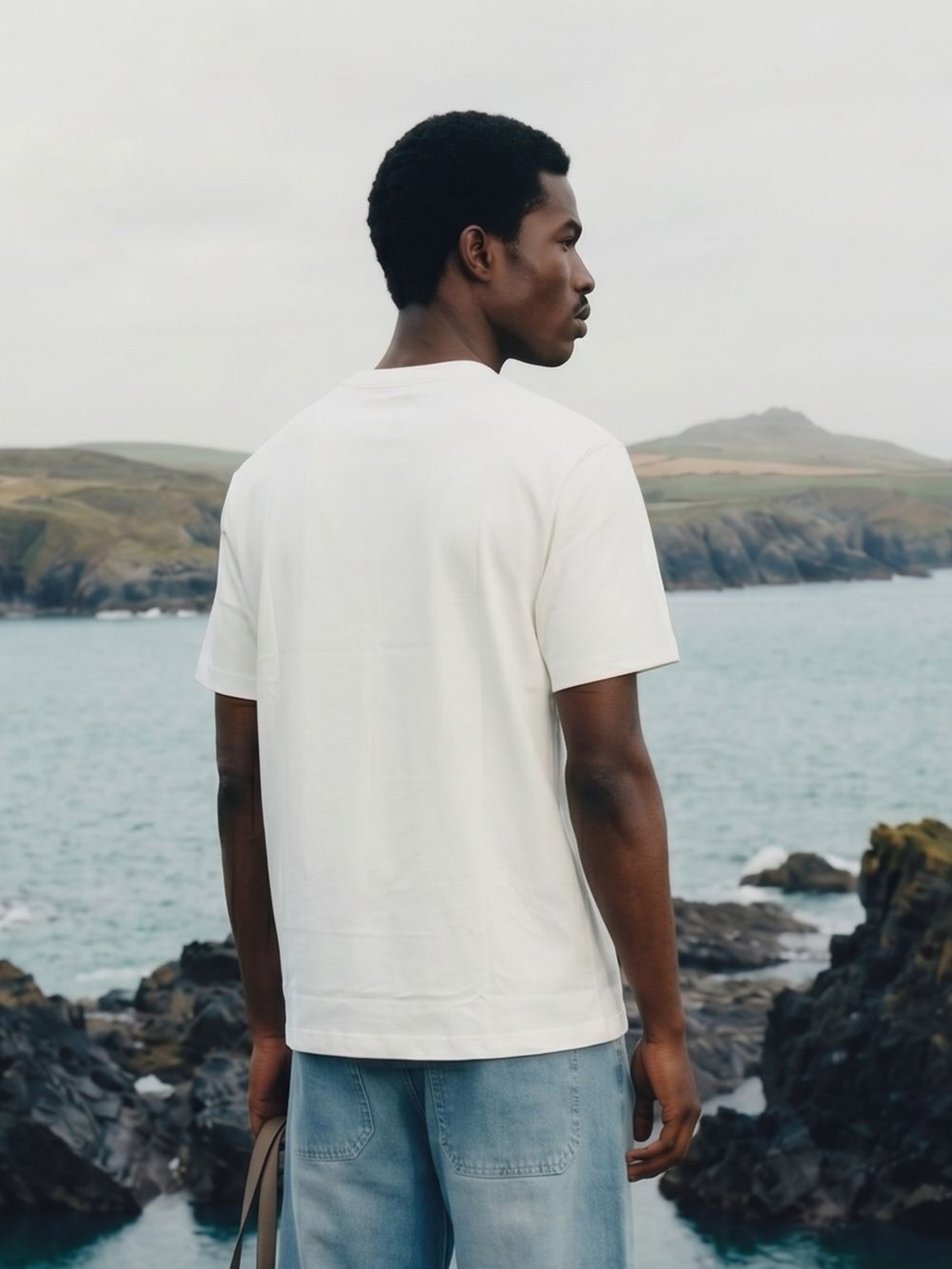 Men's Jersey 200 Gsm Off White Regular Fit T Shirt