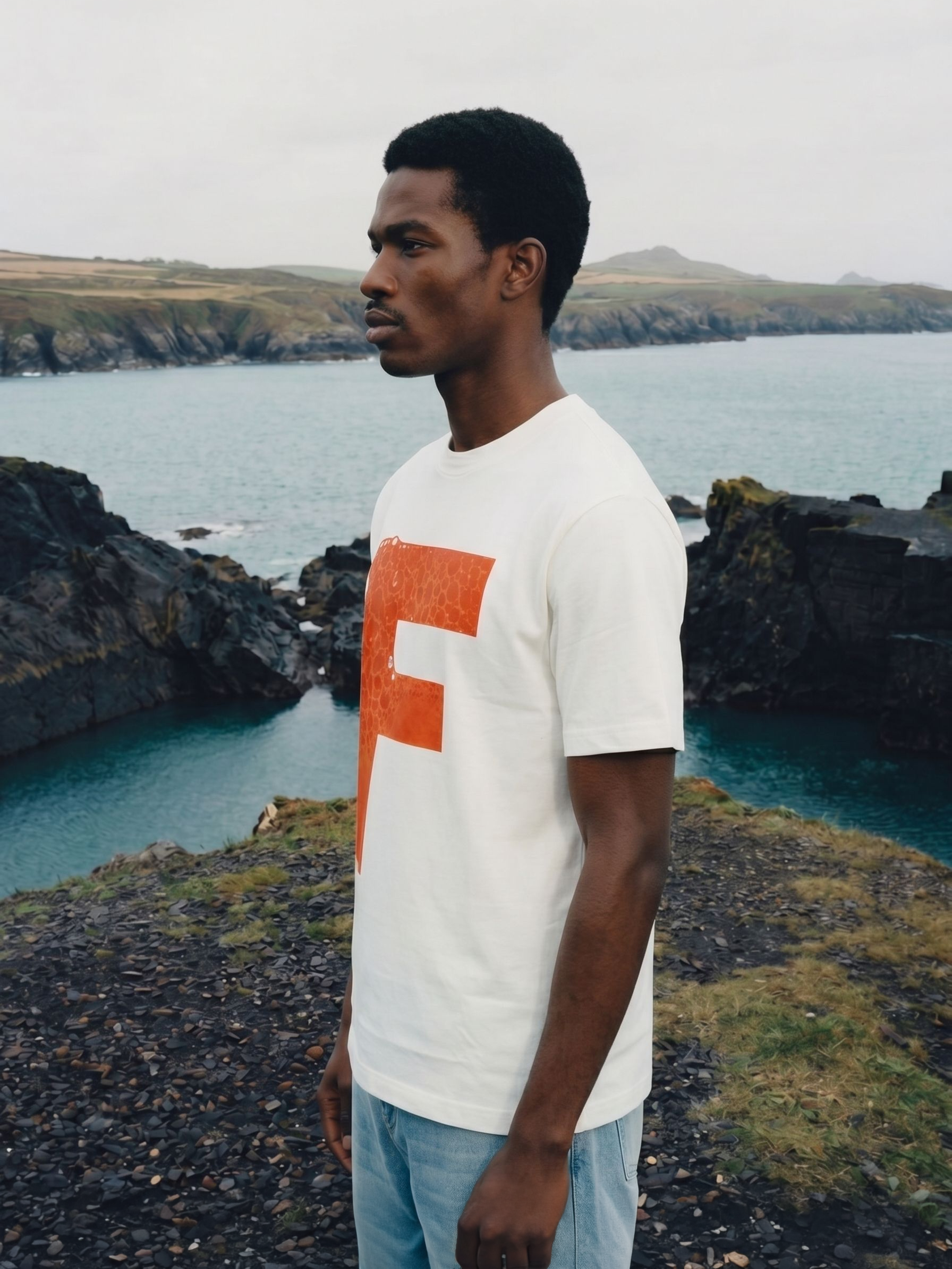 Men's Jersey 200 Gsm Off White Regular Fit T Shirt