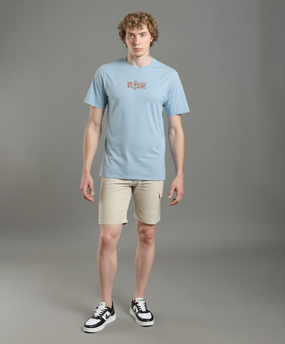 Men's Oversized Mid Blue