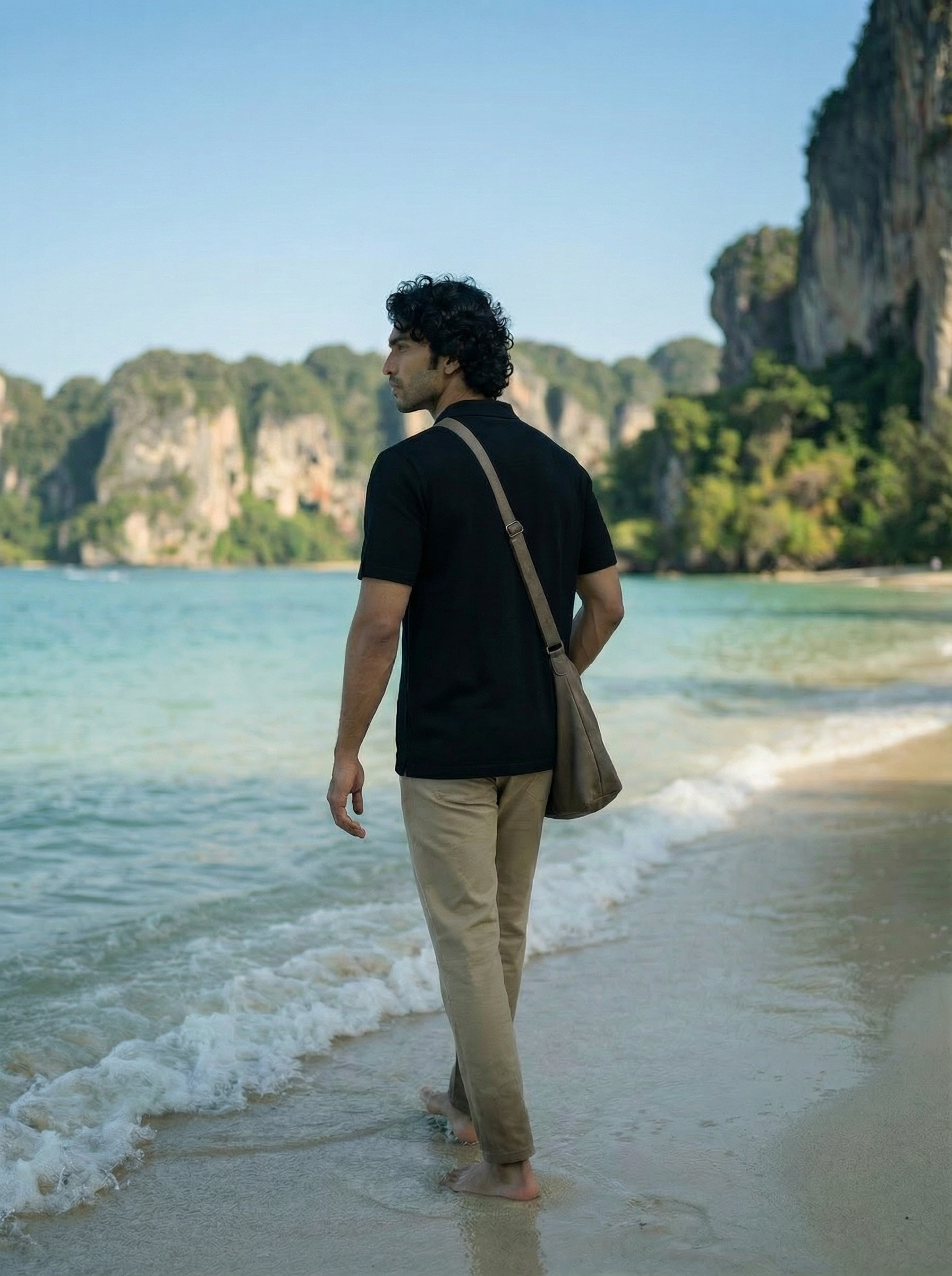 The Regular Fit Shirt | Multi Colour Knit-poly Cotton