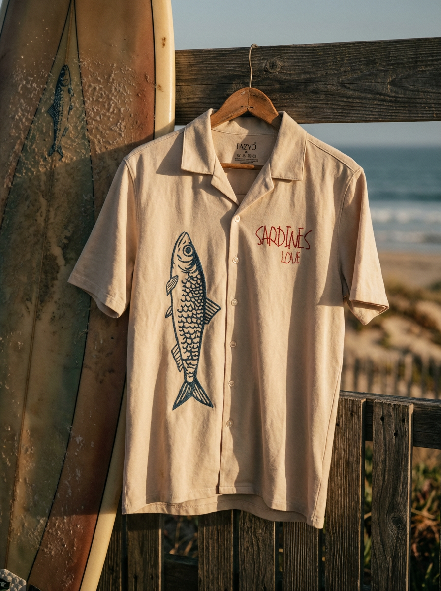 Multi Colour Regular Fit Shirt In Knit-poly Cotton