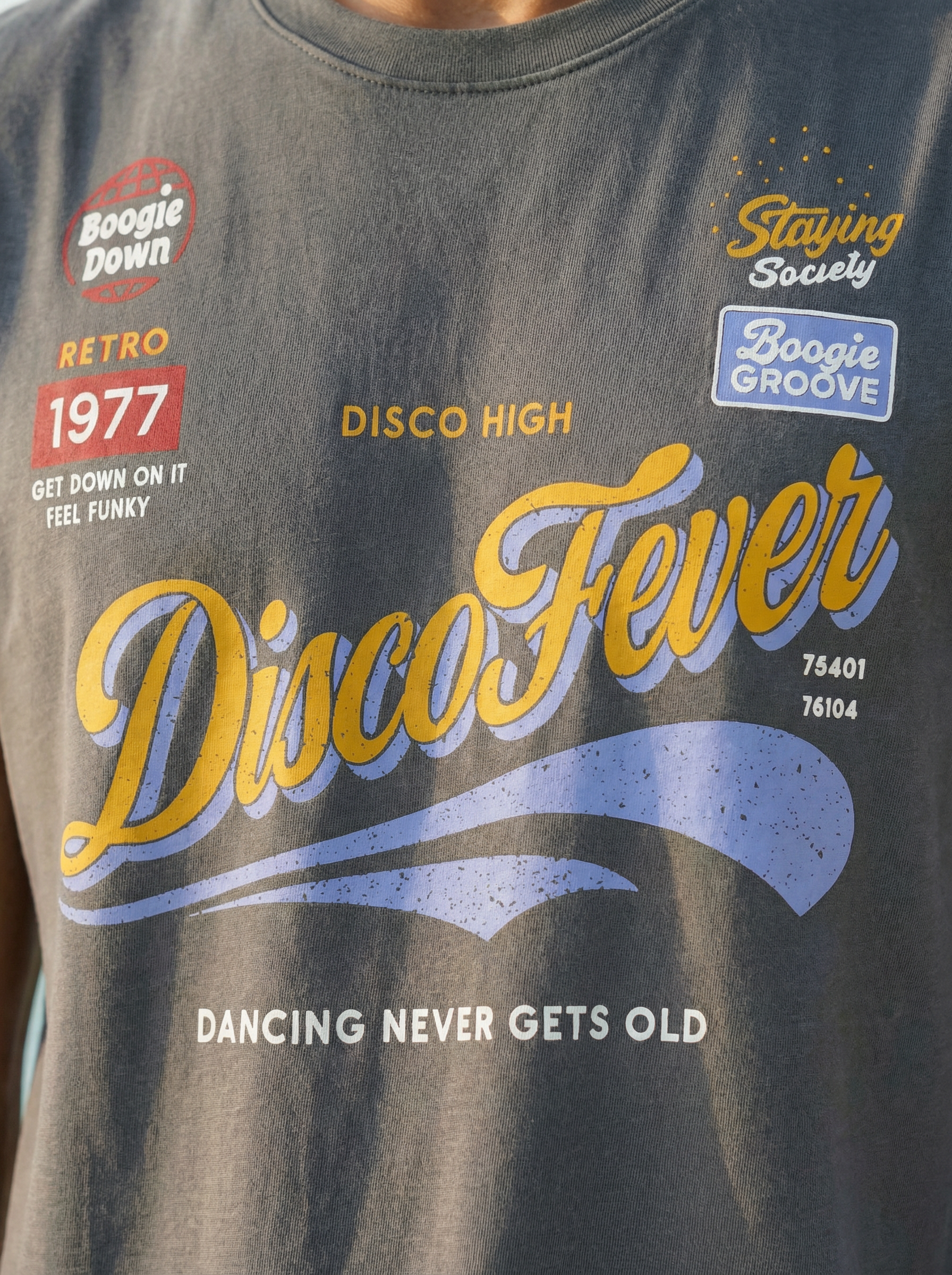 Dark Grey French Terry 220 GSM Regular Fit Round Neck Sleeveless T-Shirt