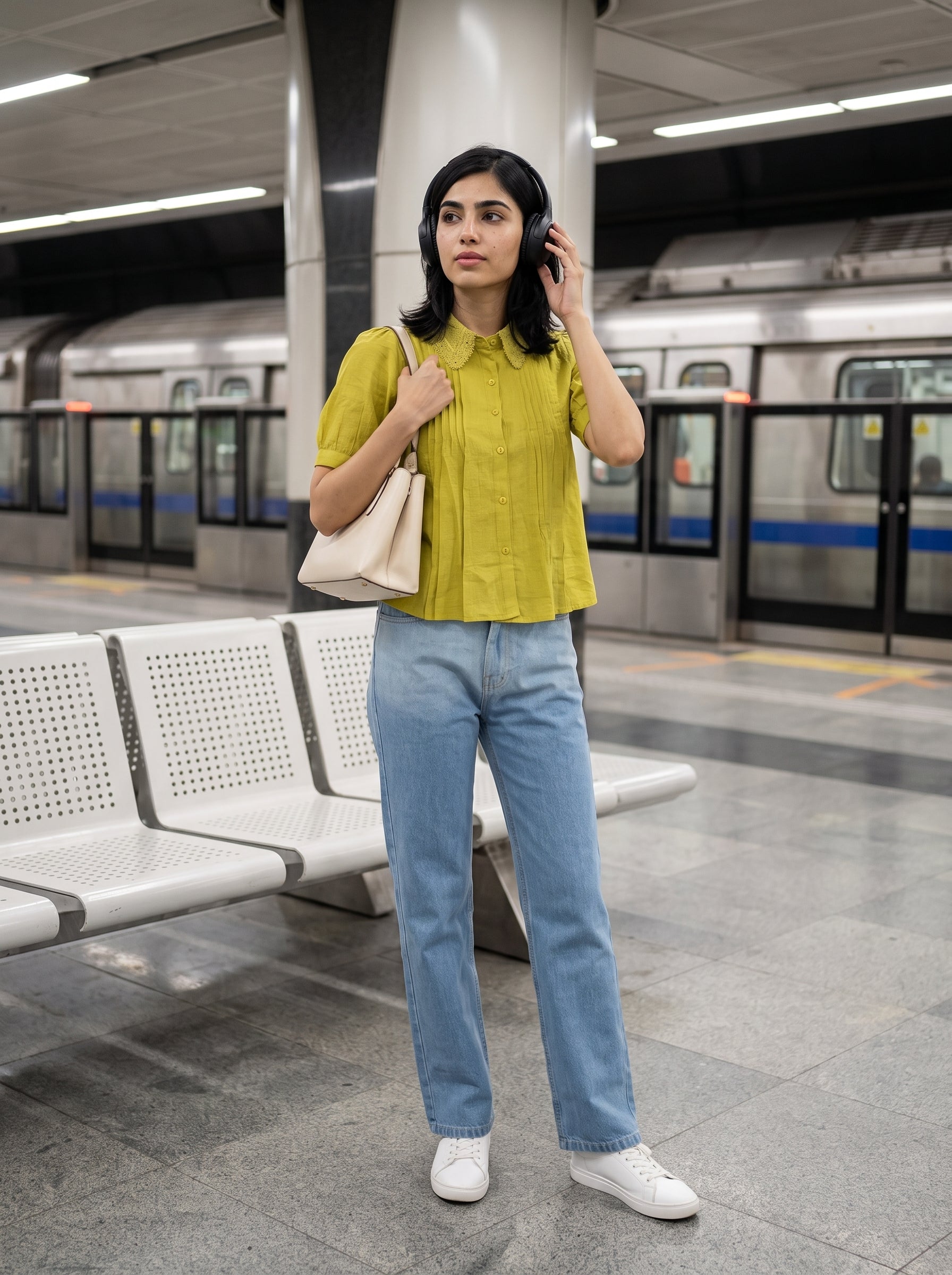 Women's Imported Pista Regular Fit Top