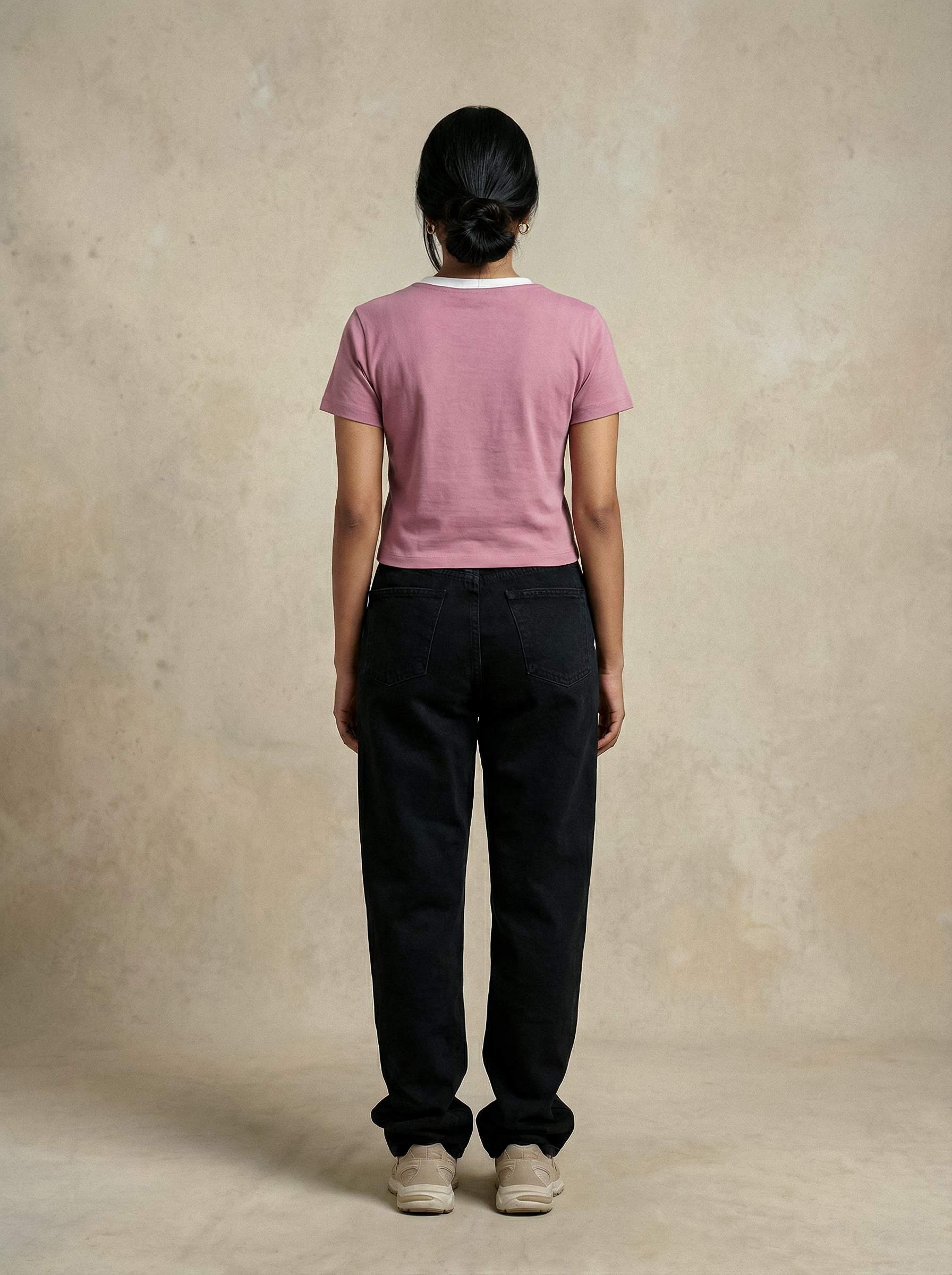 Women’s Orchid Bloom Chest Printed Crop Top