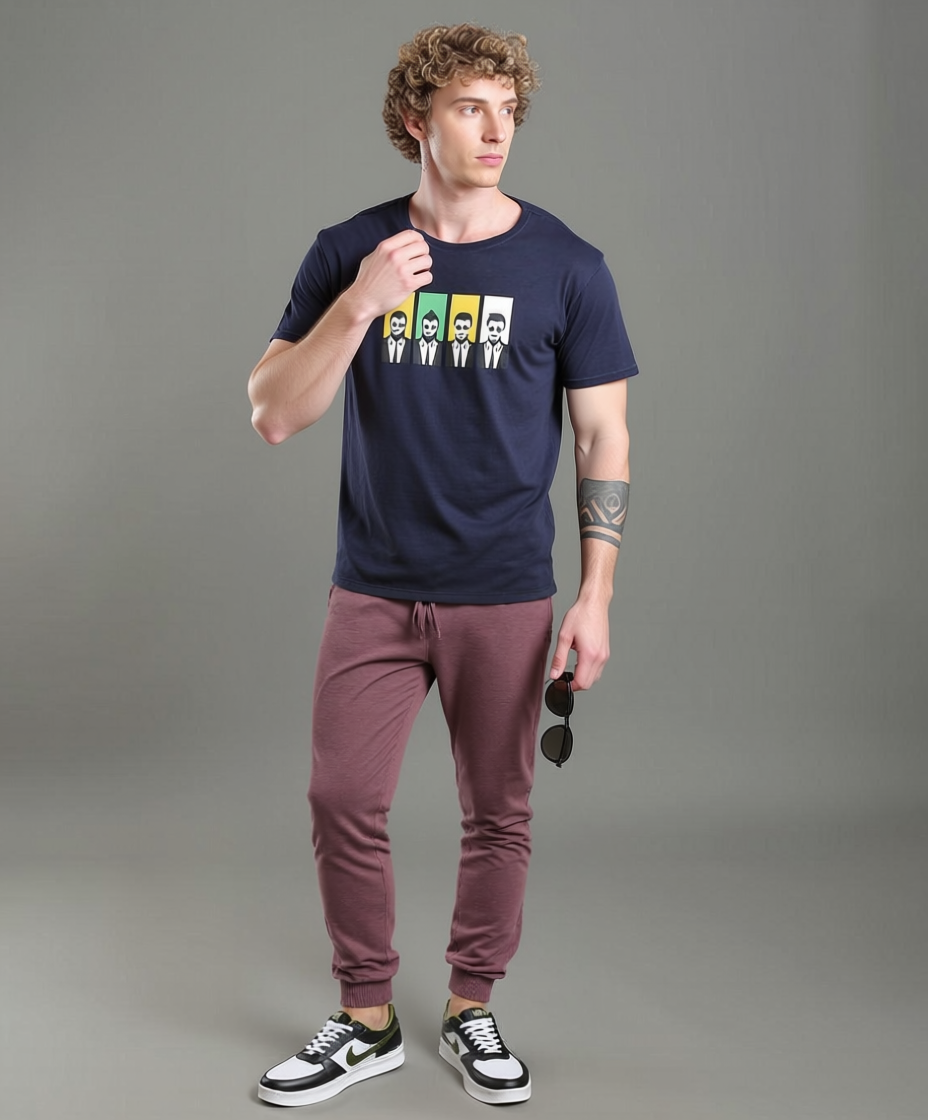 Men's Track Pant Rose Brown