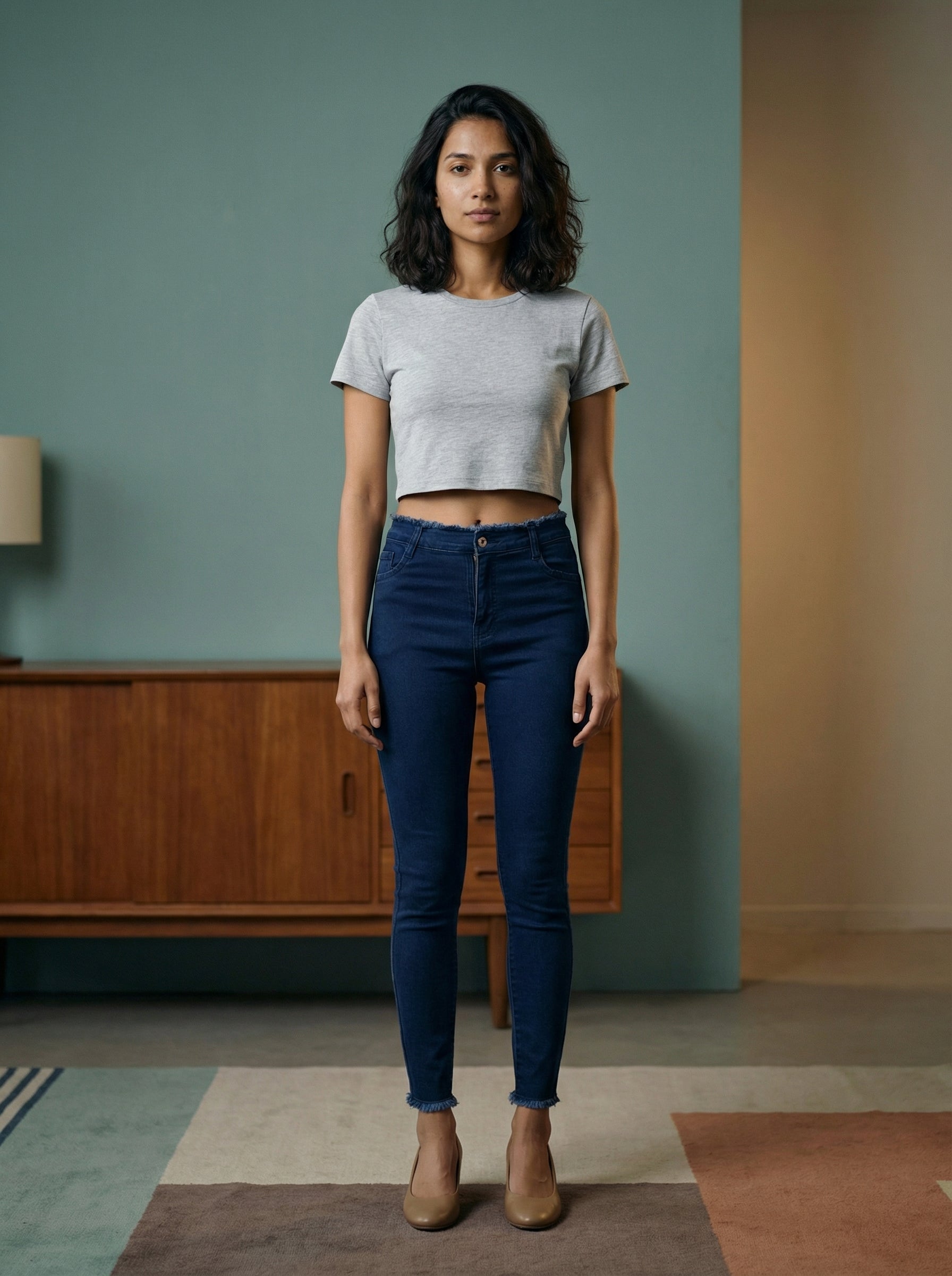 Women’s DX Skinny Fit PP Spray Denim Jeans