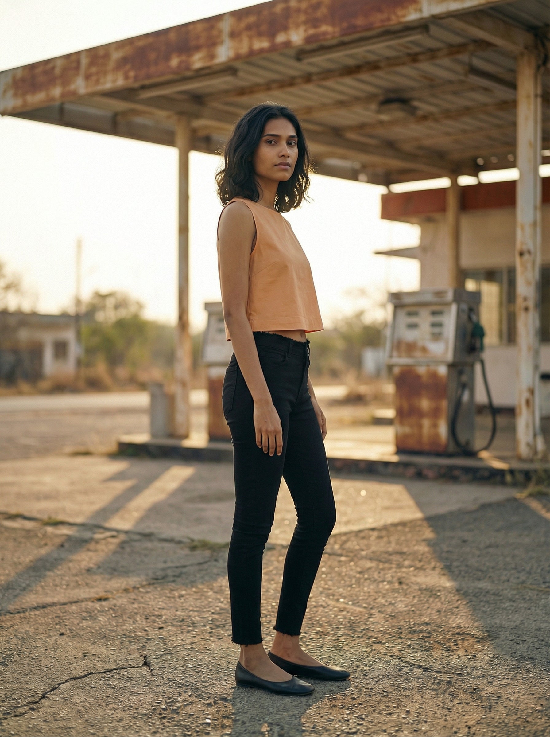 Women’s Black Skinny Fit PP Spray Denim Jeans