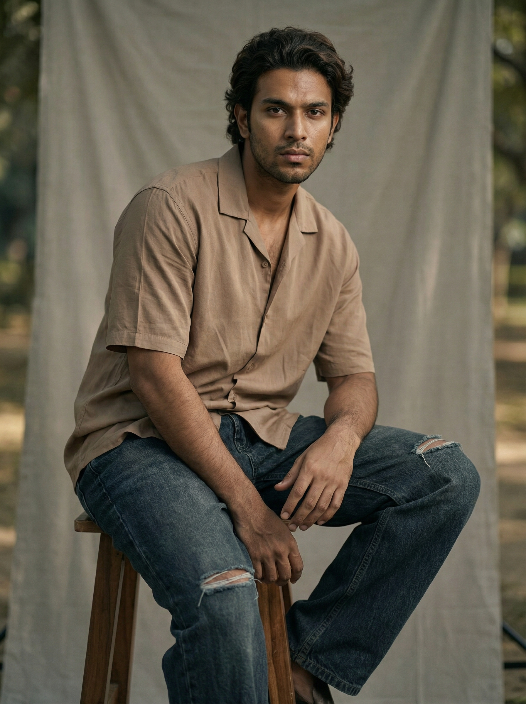 Baggy Fit Denim Jeans — Dx Blue Wash