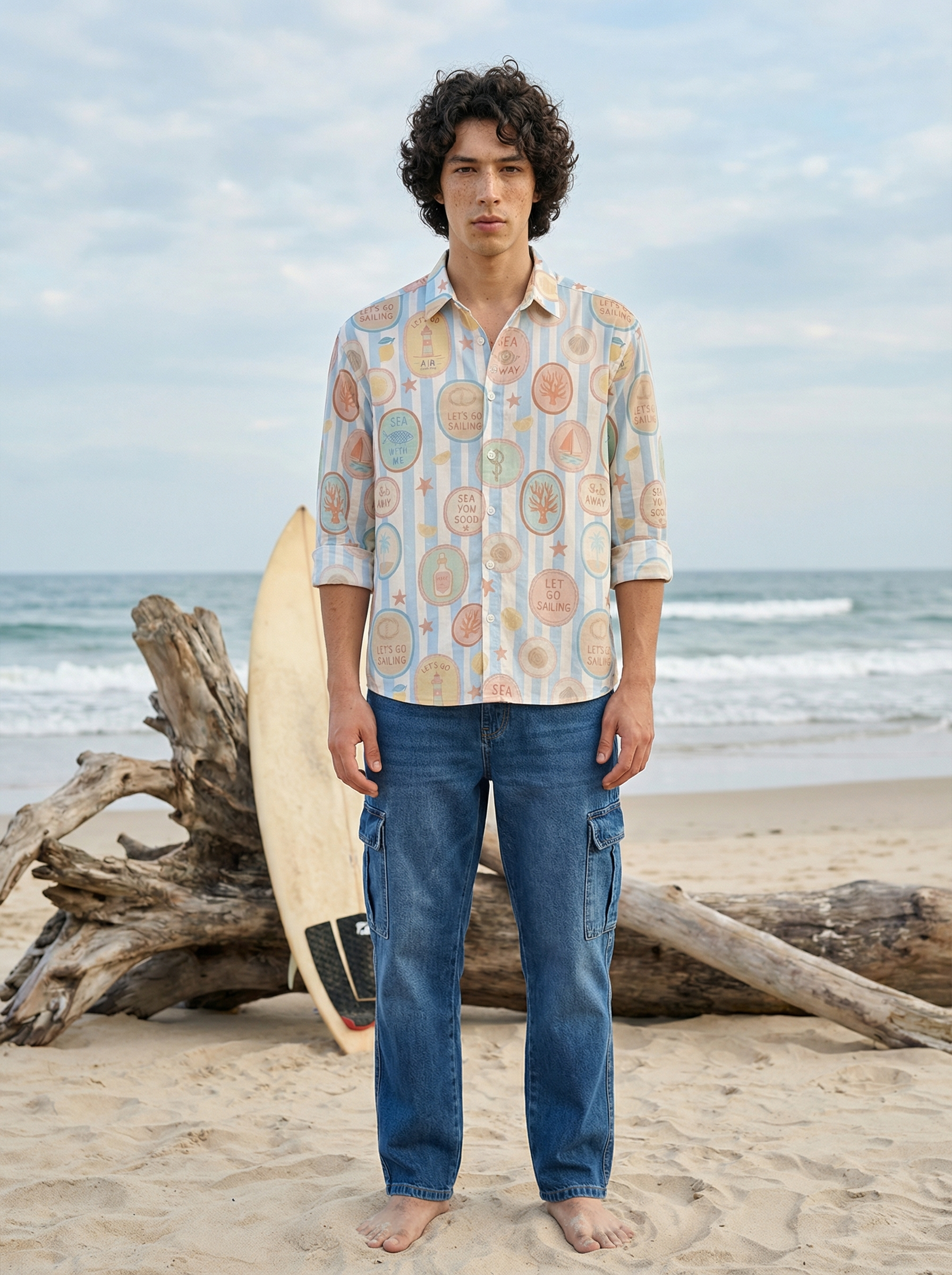 Men's Sail Away Vibes Shirt