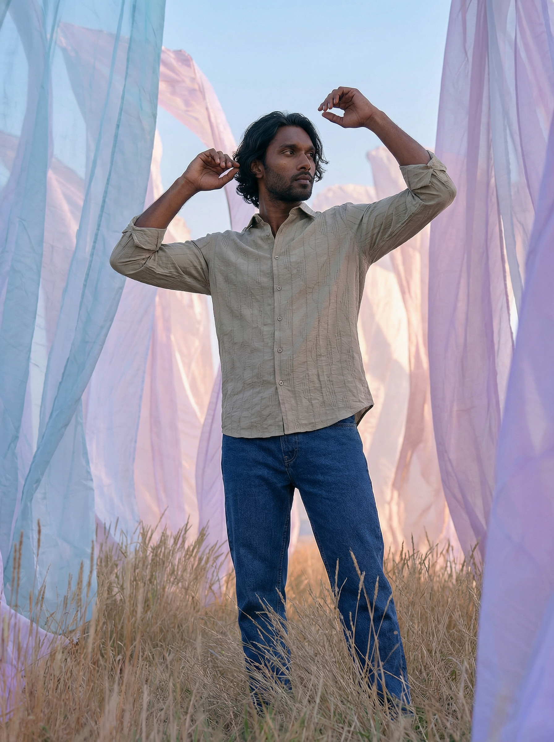 Fawn Regular Fit Shirt In Nr Jacquard