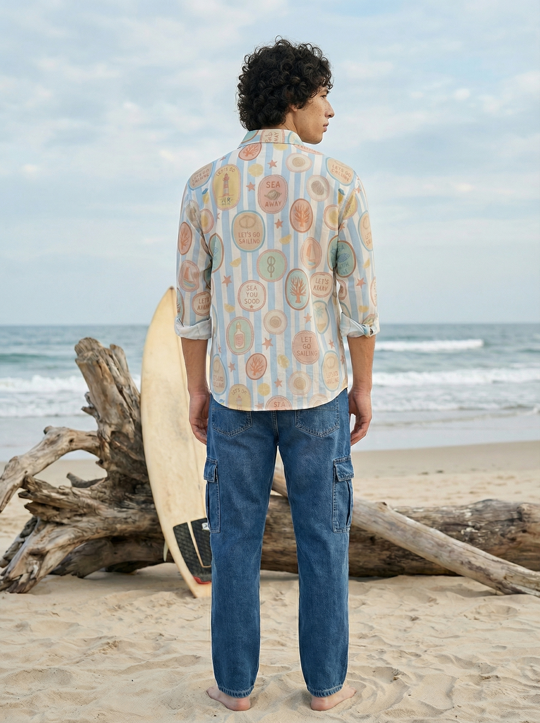 Men's Sail Away Vibes Shirt