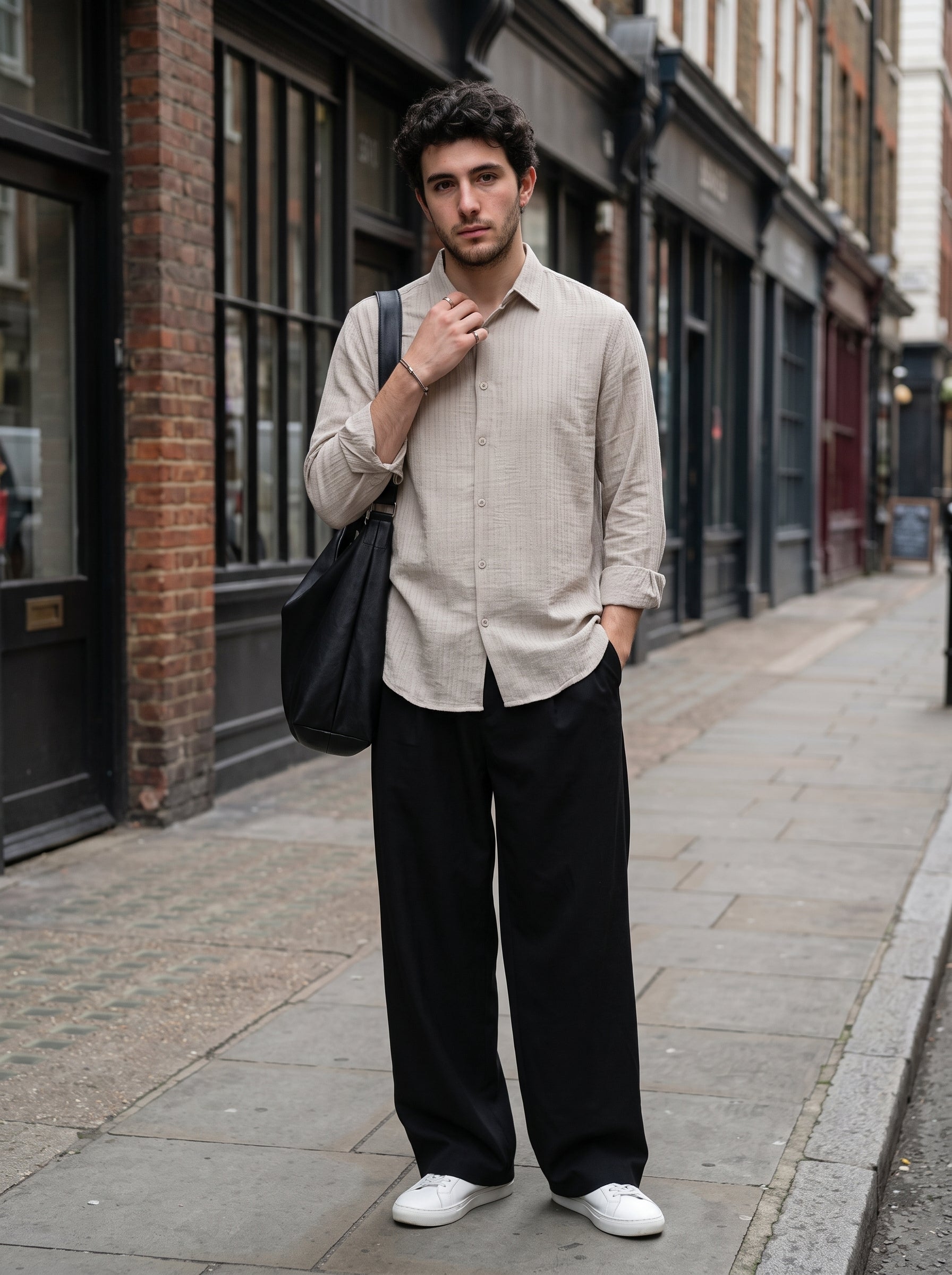 Men's Imported Ash Relaxed Fit Shirt