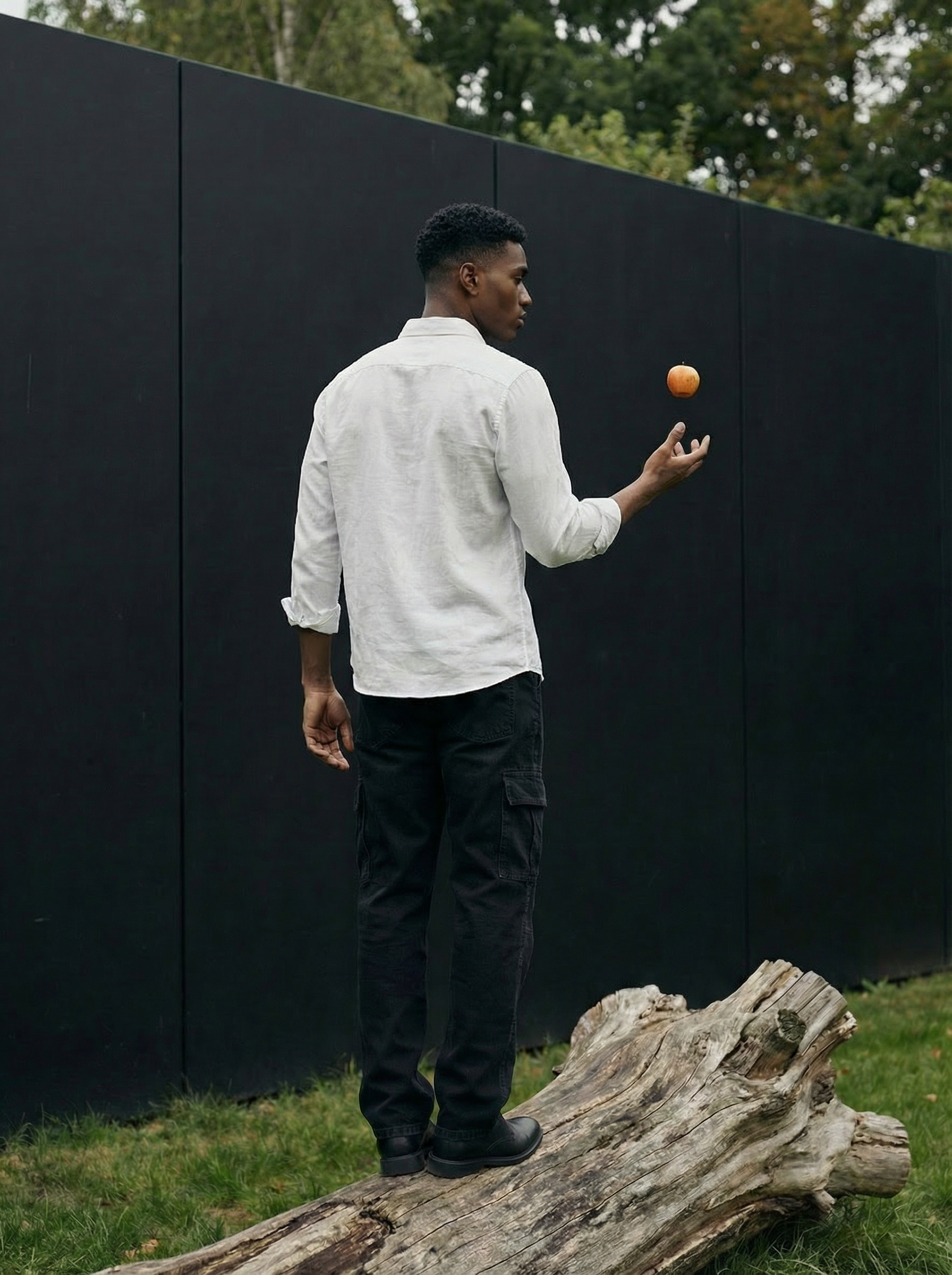 The Regular Fit Shirt | Snow Nr Jacquard