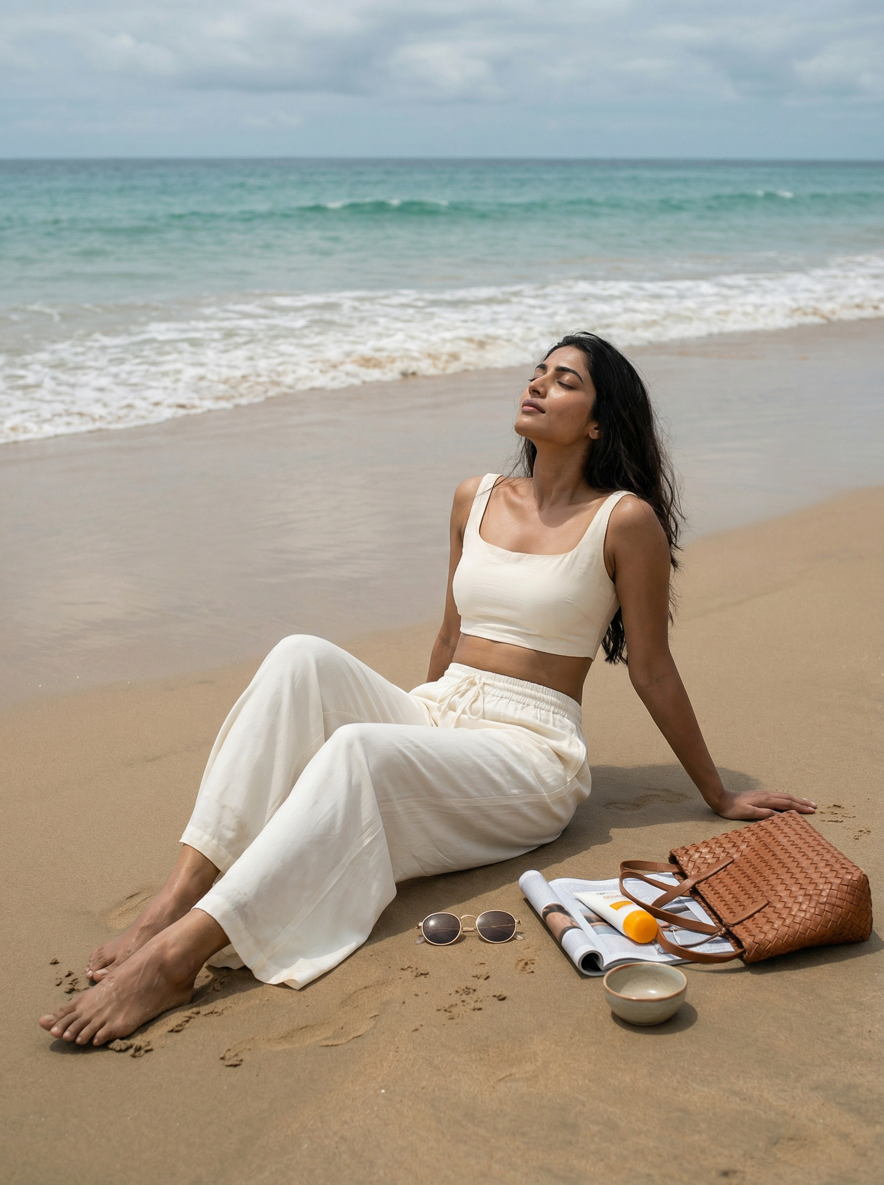 Off White Women's Wide leg Trouser