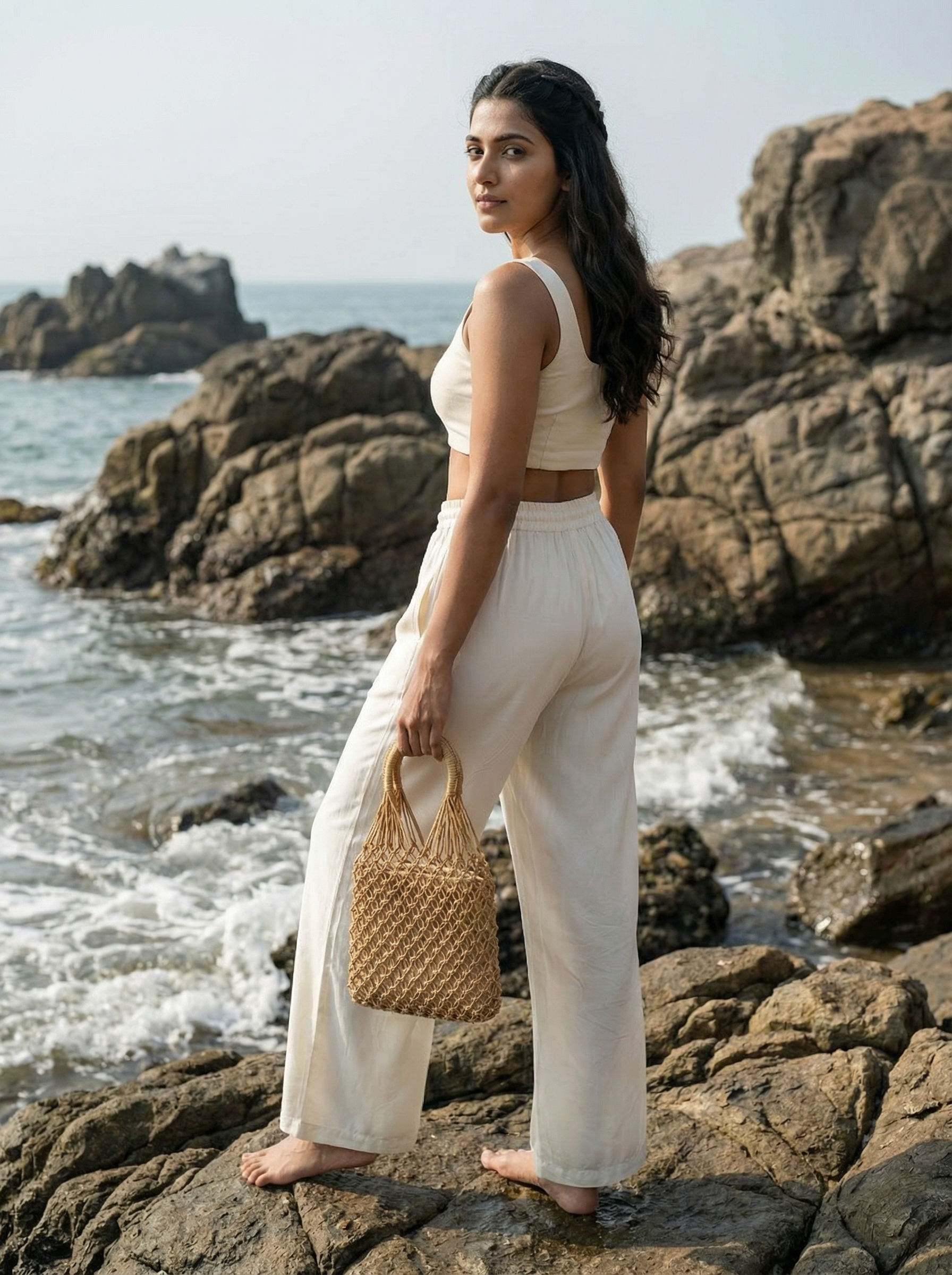 Off White Women's Wide leg Trouser